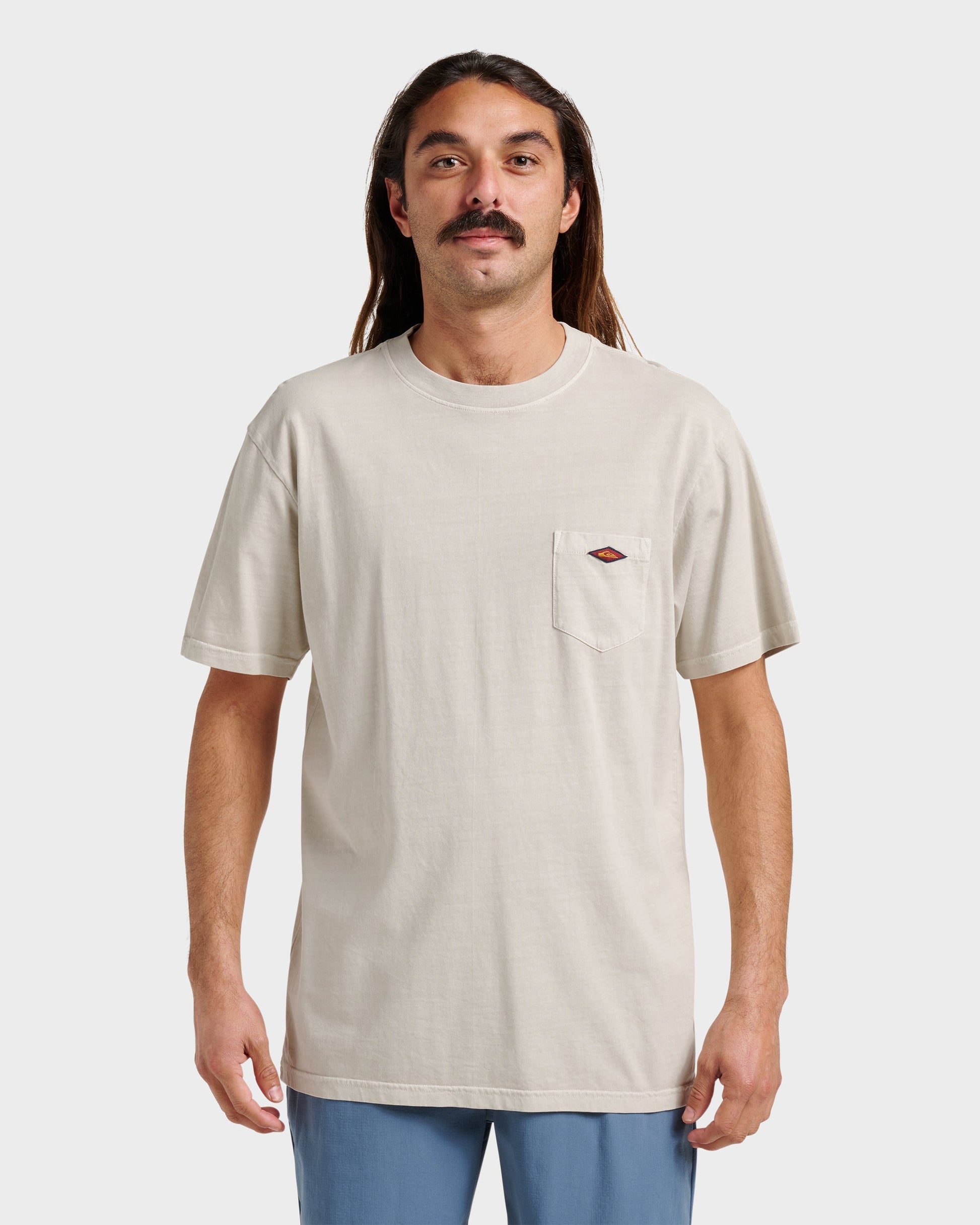 Saltwater Pocket Tee - Moonstruck Moonstruck Quick Silver