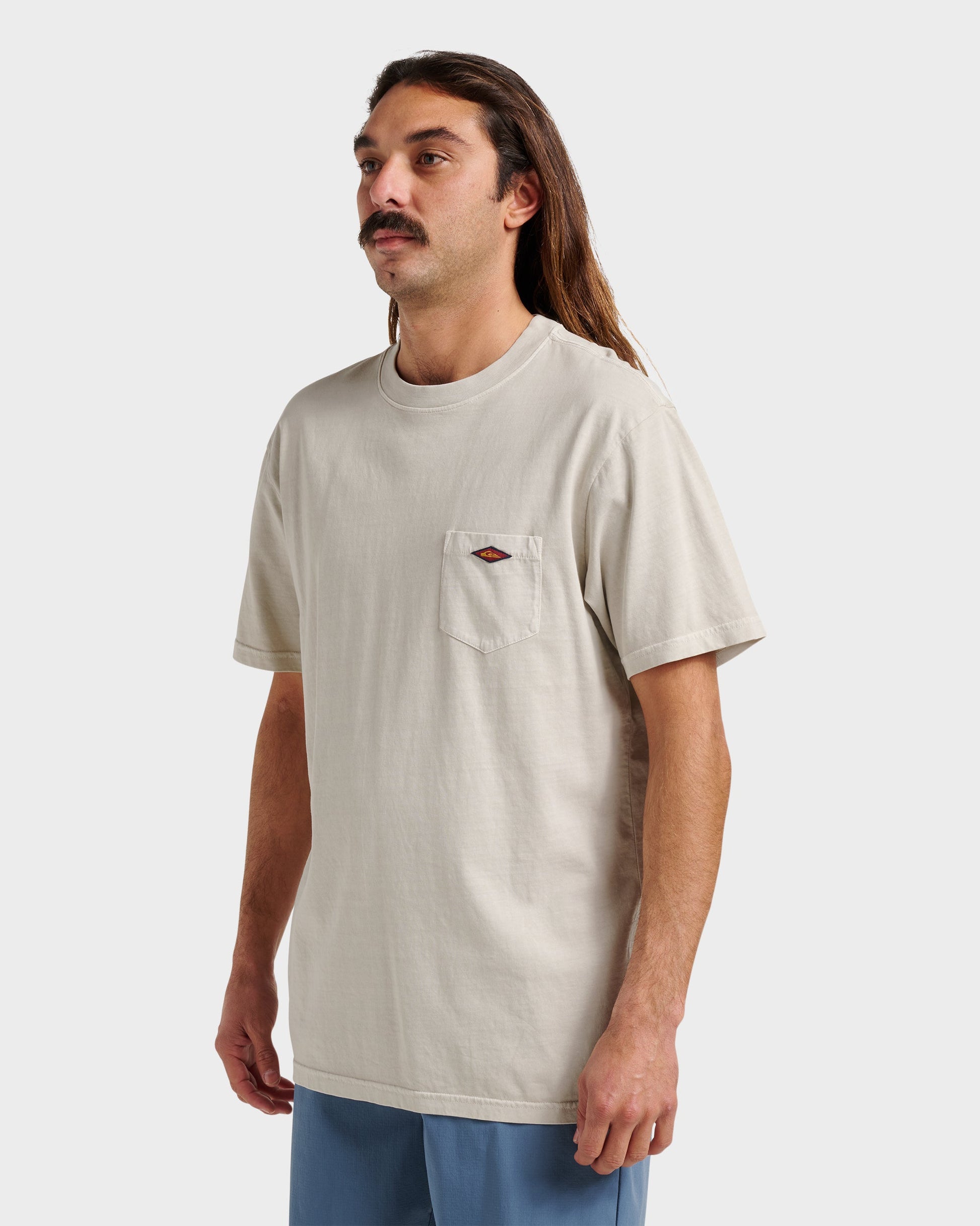 Saltwater Pocket Tee - Moonstruck Moonstruck Quick Silver