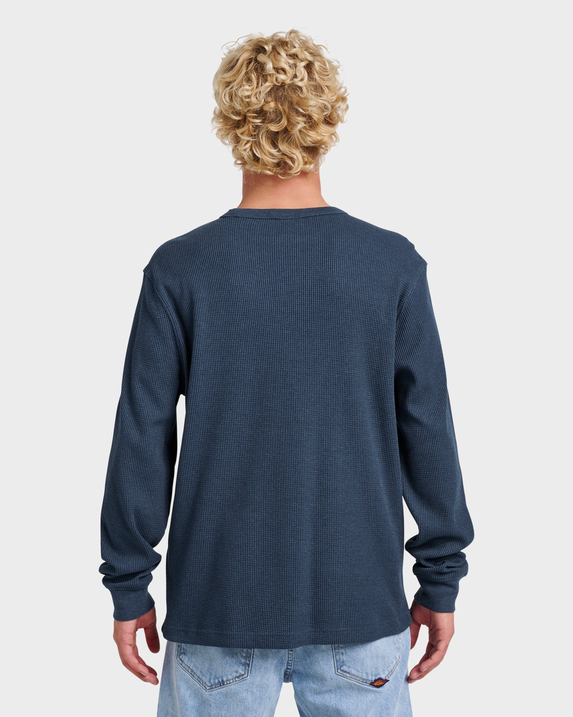 Nelson Long Sleeve Thermal Top - Sargasso Sea Sargasso Sea Quick Silver