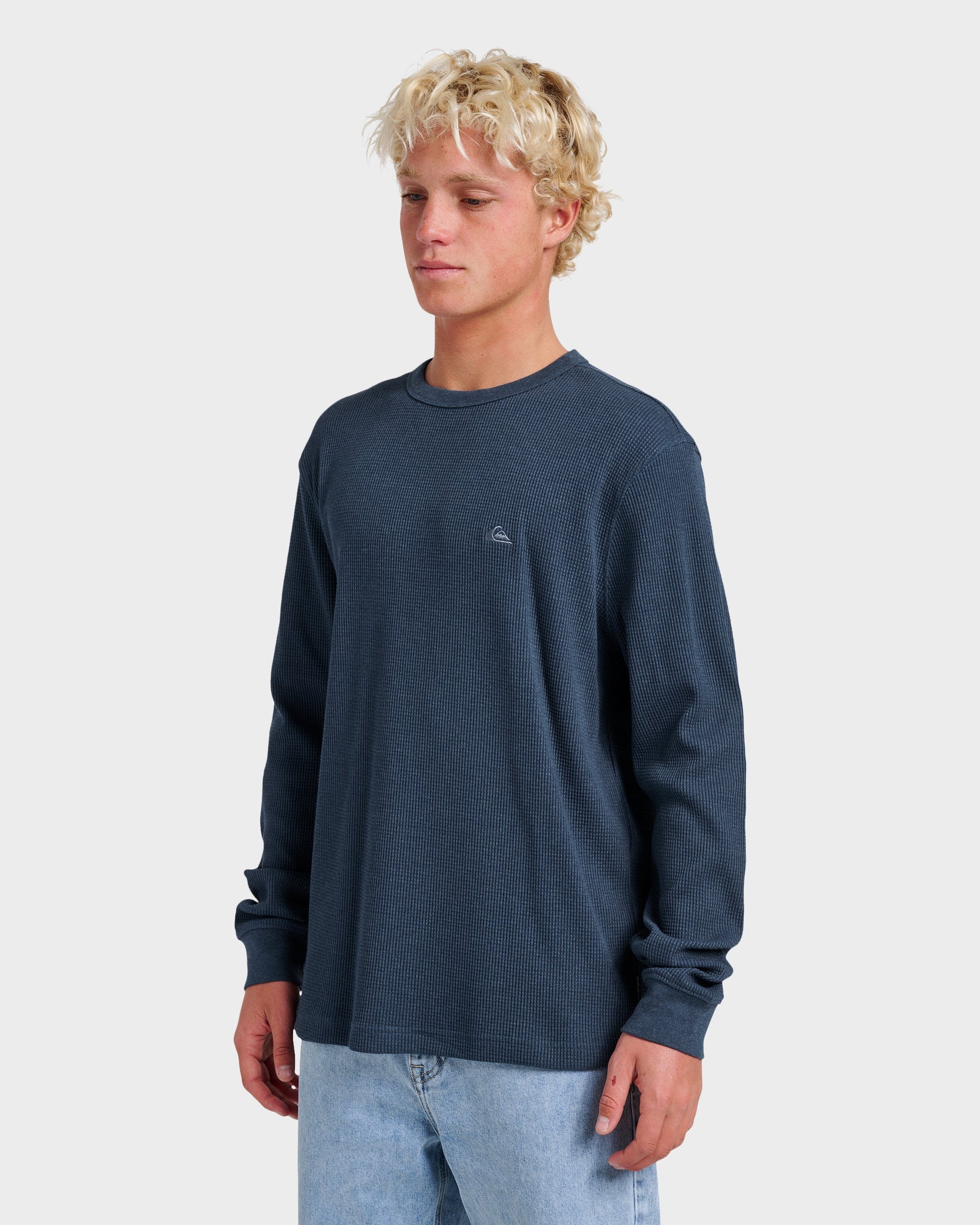 Nelson Long Sleeve Thermal Top - Sargasso Sea Sargasso Sea Quick Silver