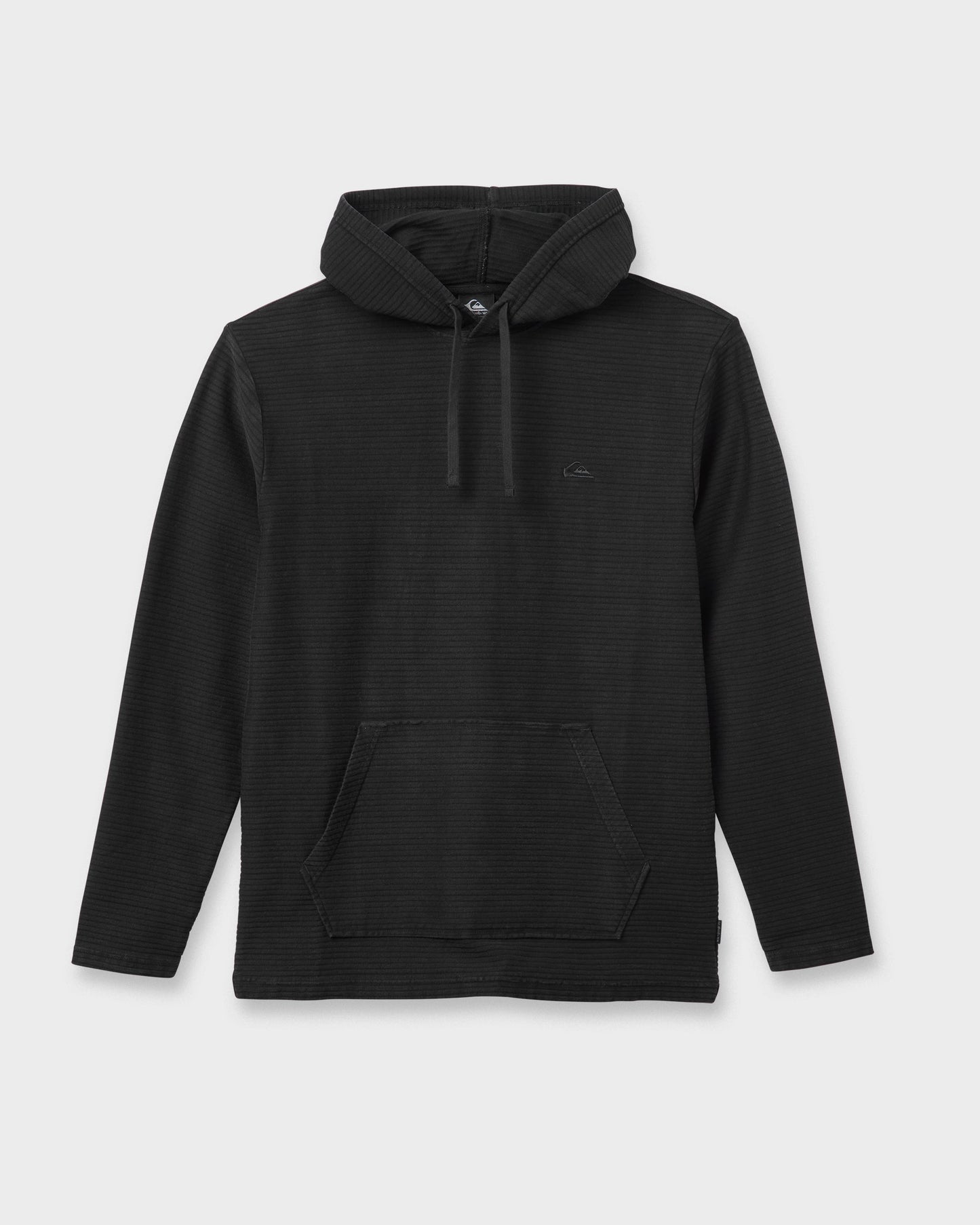Alamitos Long Sleeve Hooded Top - Black Black Quick Silver