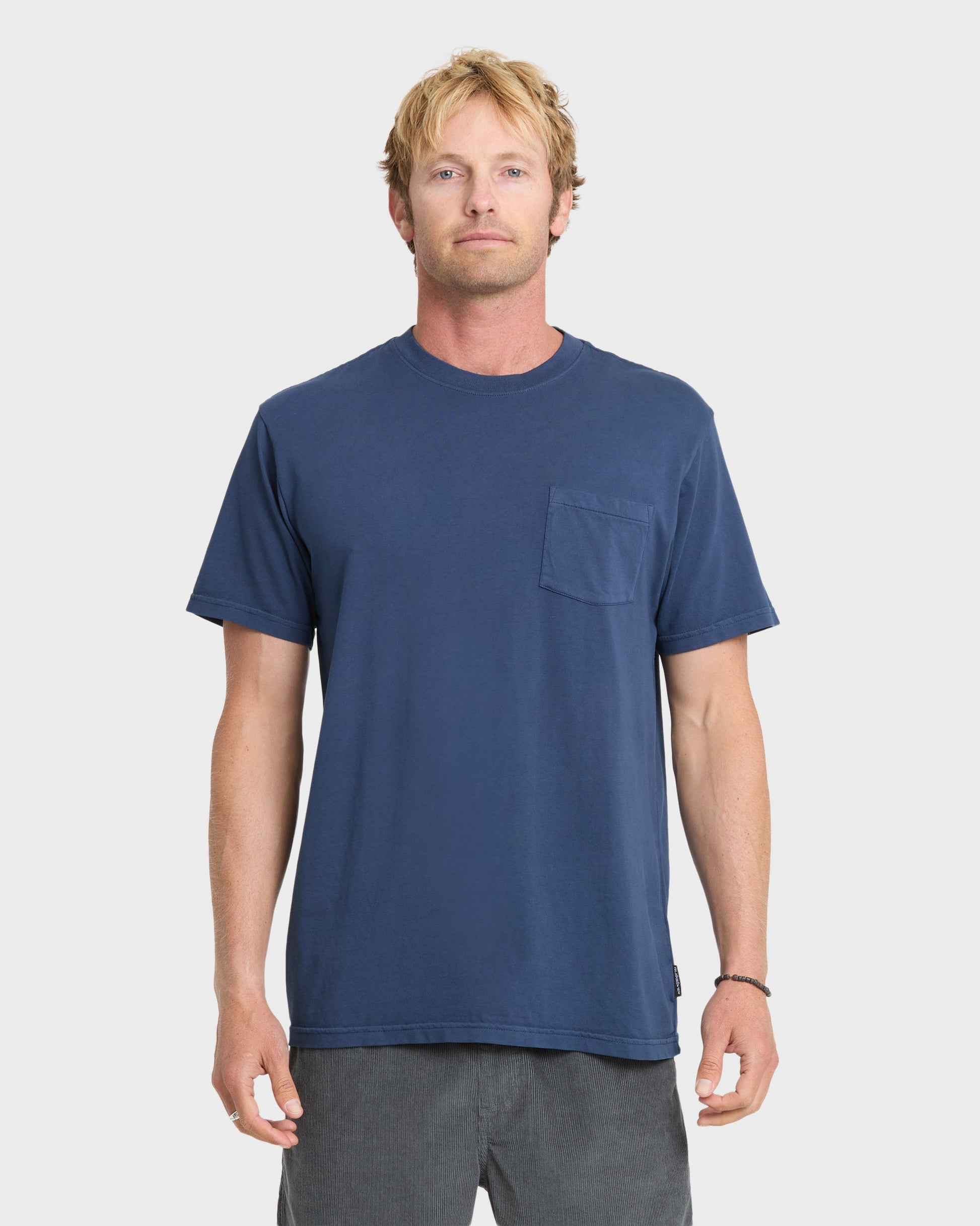 Saltwater Pocket Tee - Navy Navy Quick Silver