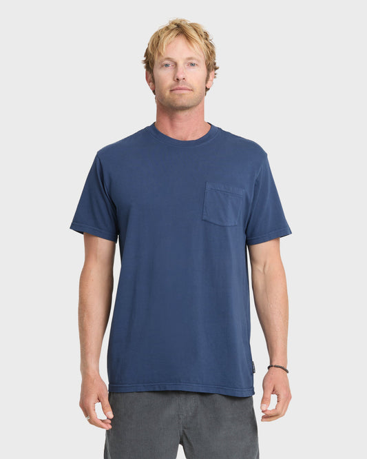 Saltwater Pocket Tee - Navy Navy Quick Silver