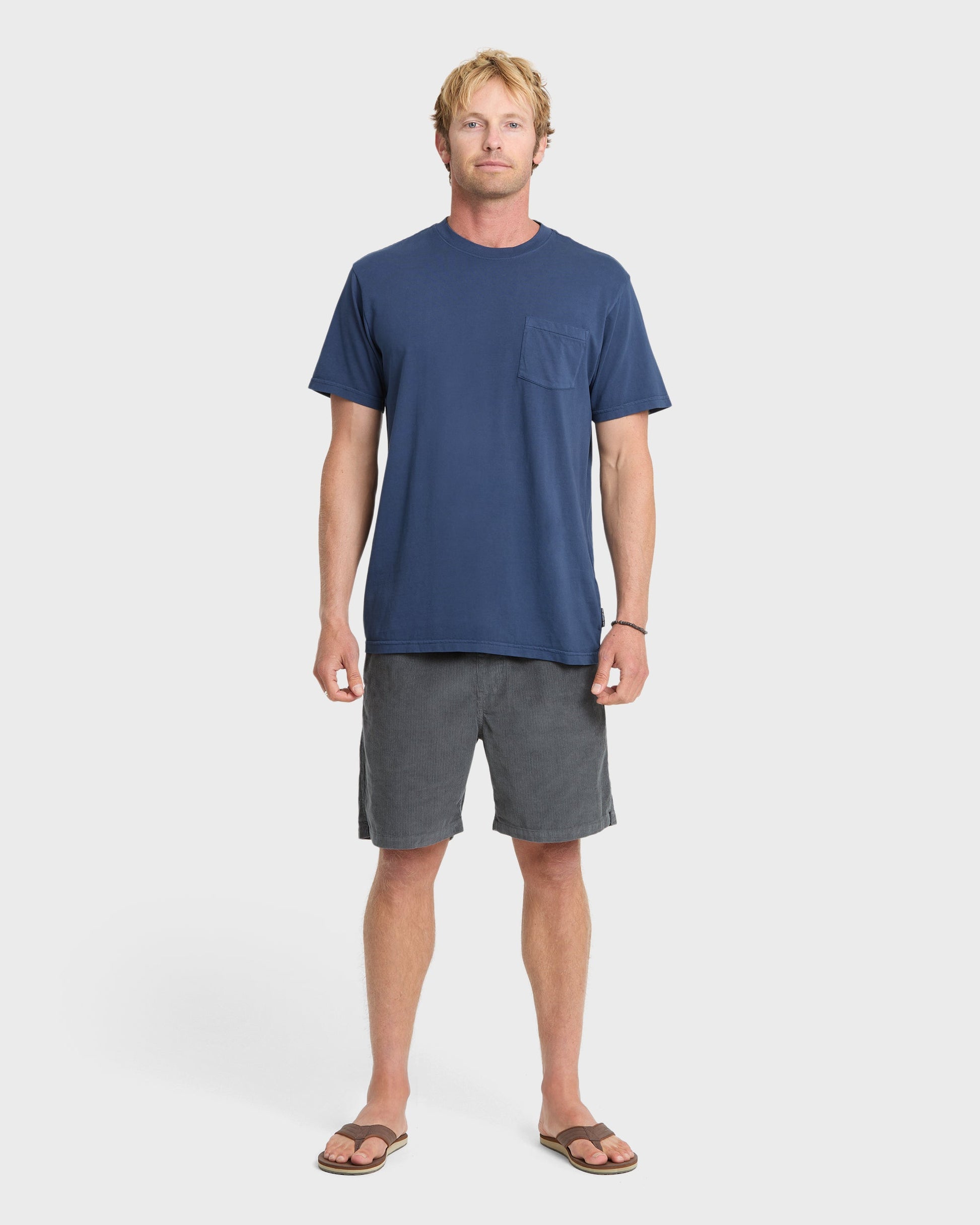 Saltwater Pocket Tee - Navy Navy Quick Silver