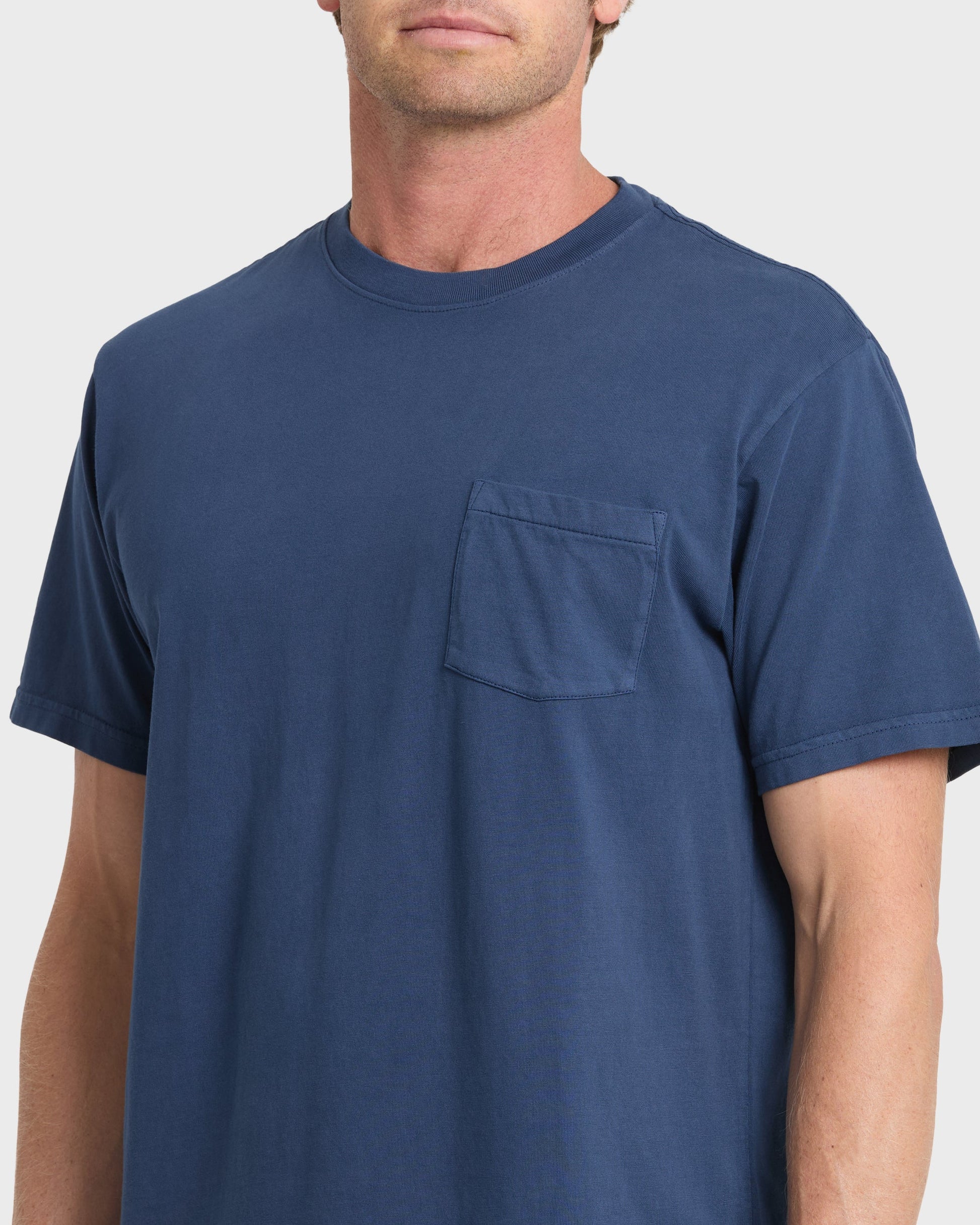 Saltwater Pocket Tee - Navy Navy Quick Silver