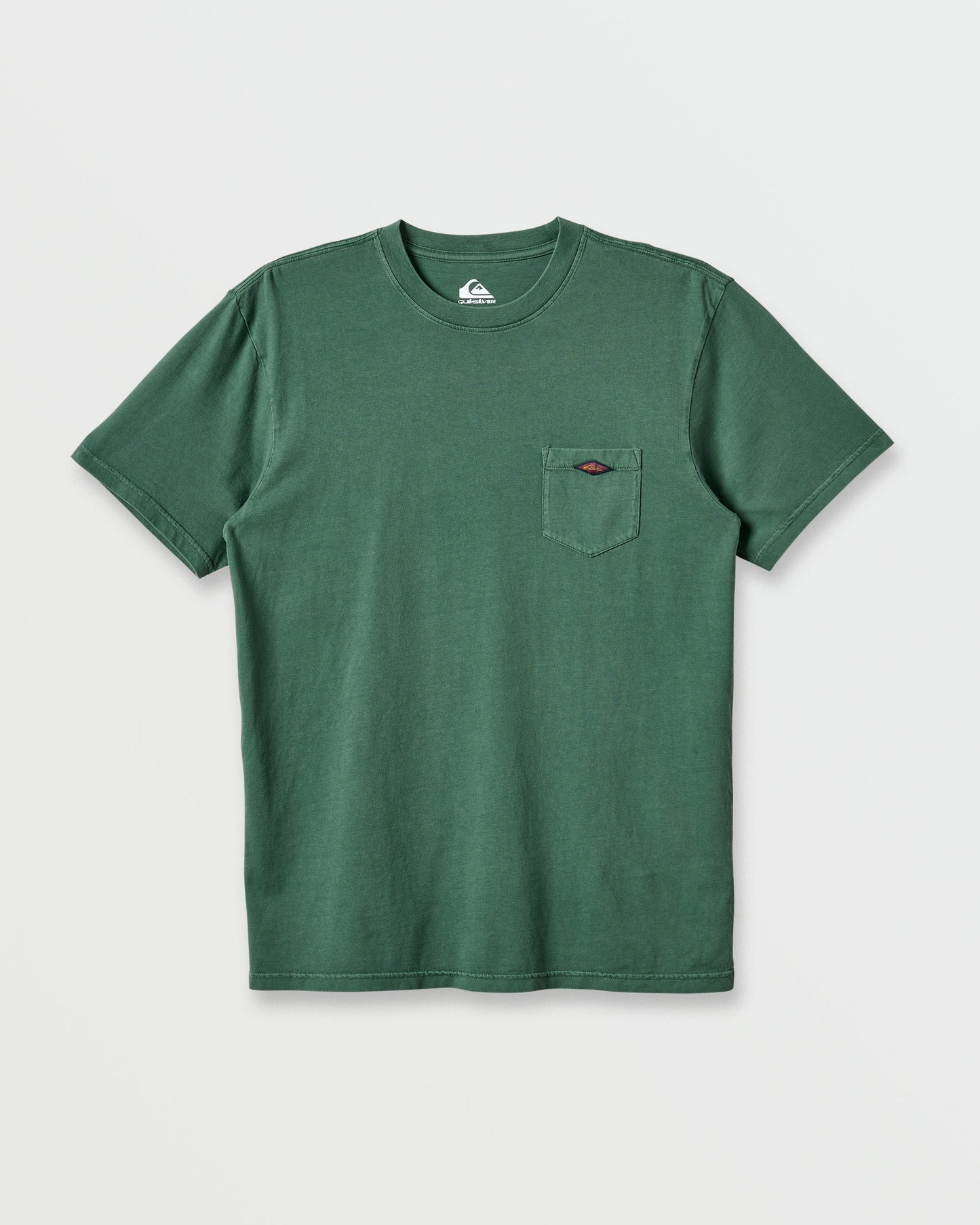 Saltwater Pocket Tee - Trekking Green Trekking Green Quick Silver