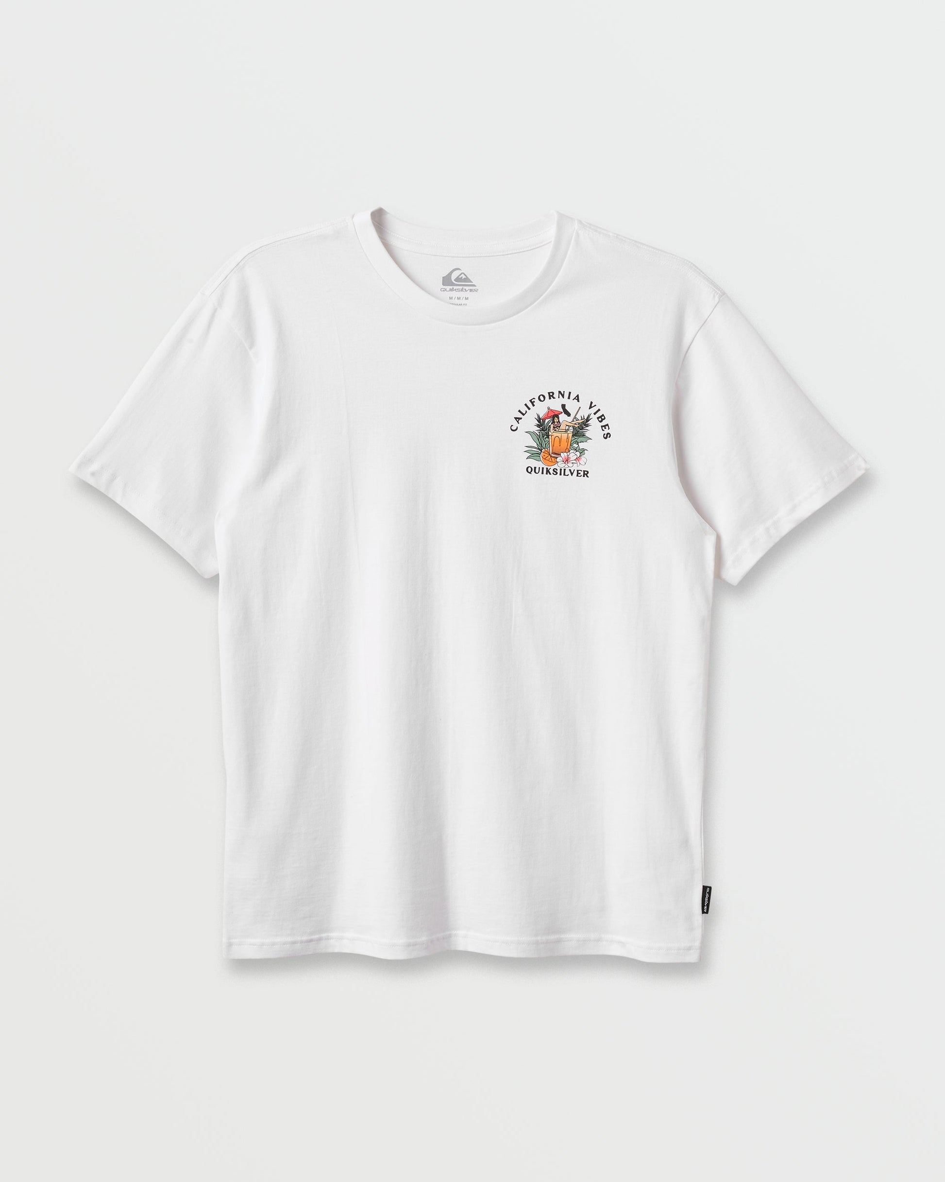 Ca California Vibes Classic T-shirt - White White Quick Silver