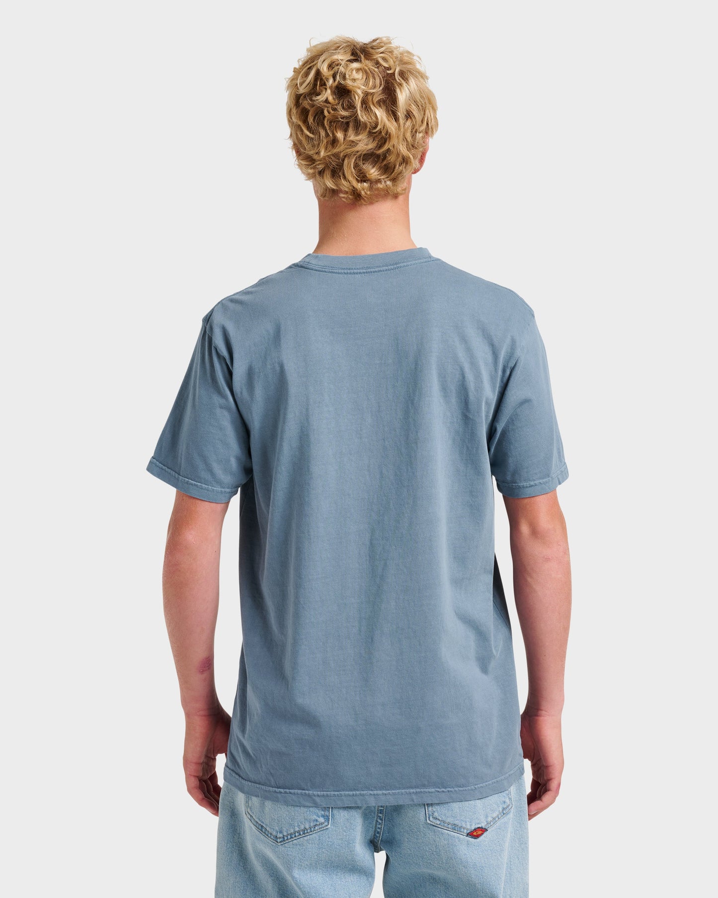Saltwater Pocket Tee - China Blue China Blue Quick Silver