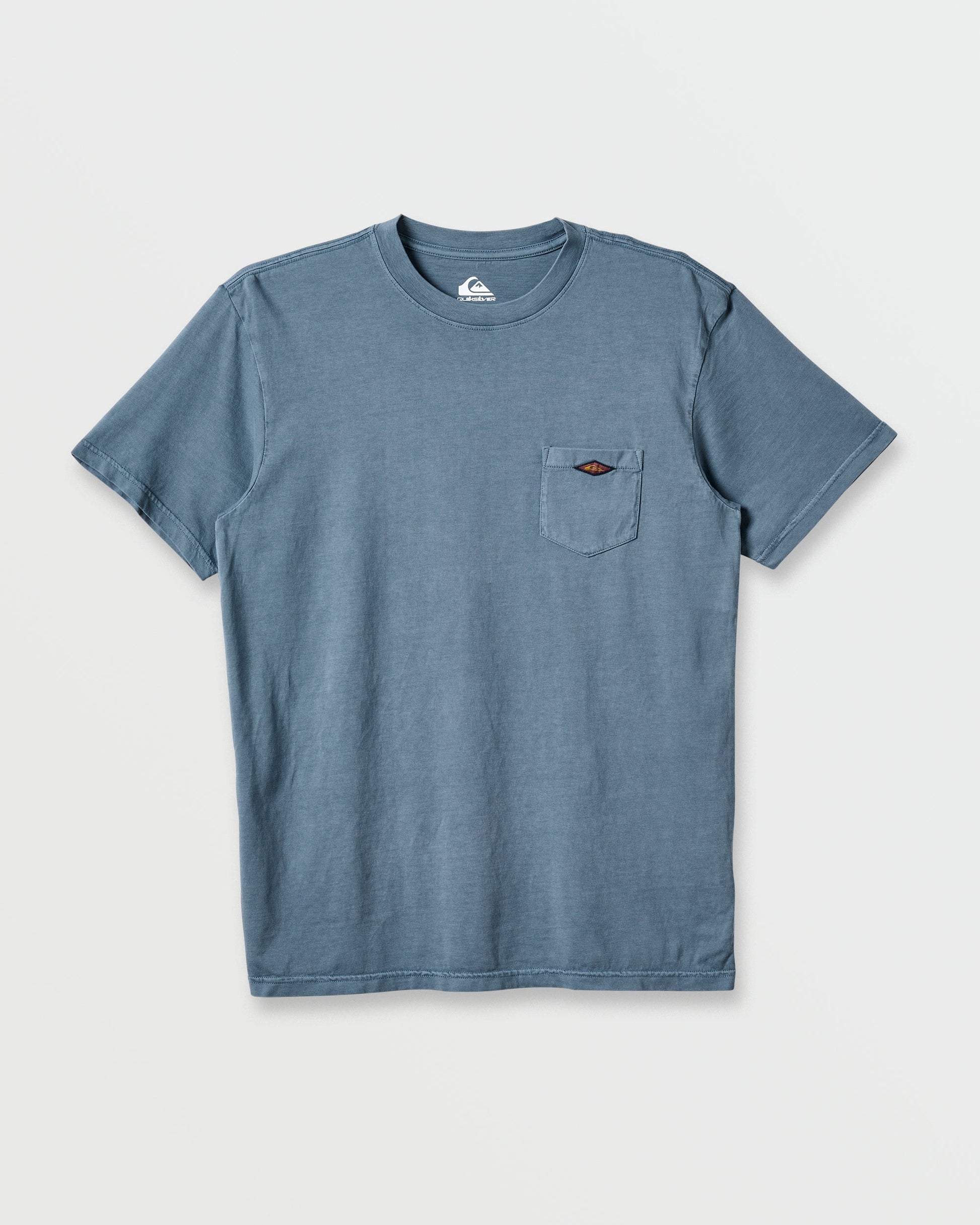 Saltwater Pocket Tee - China Blue China Blue Quick Silver