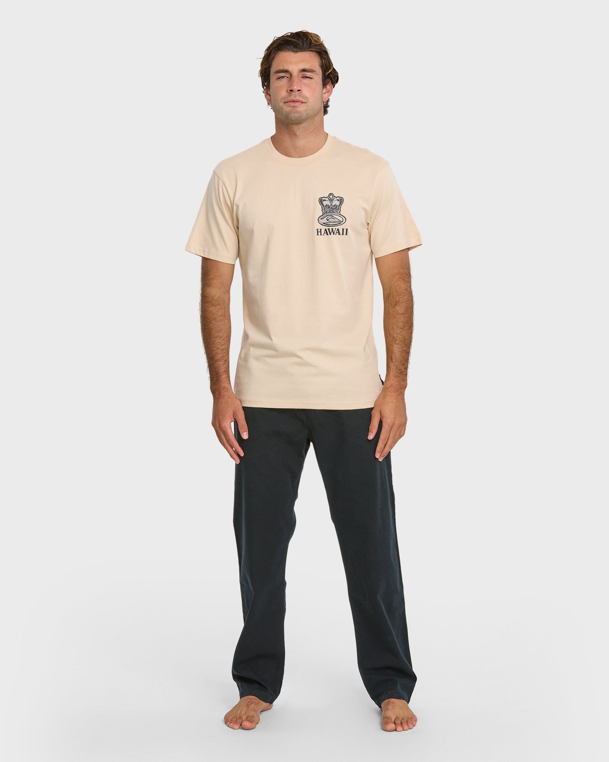 808 Represent Classic T-shirt - Fog Fog Quick Silver