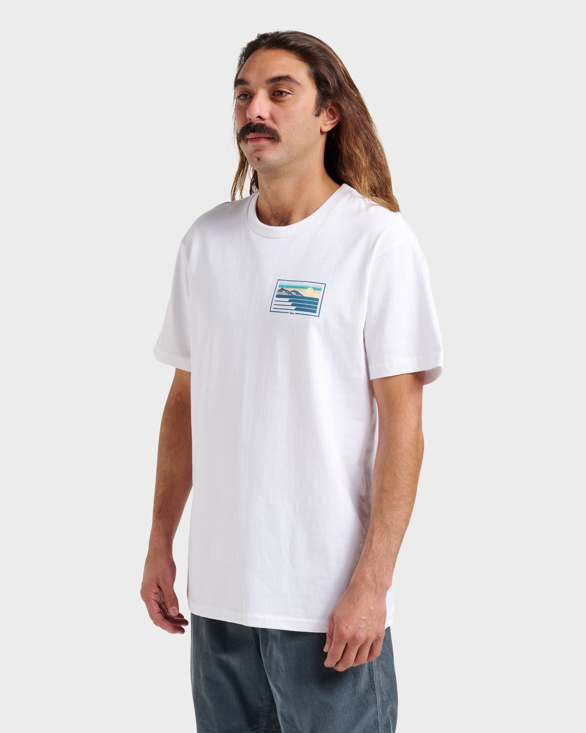 Coastal Vibes Classic T-shirt - White White Quick Silver