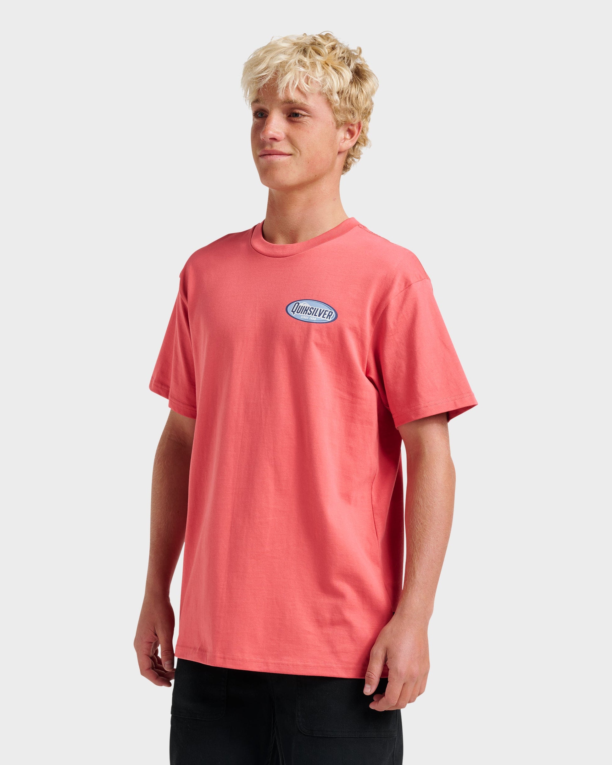 Cresent Speed Classic T-shirt - Mineral Red Mineral Red Quick Silver