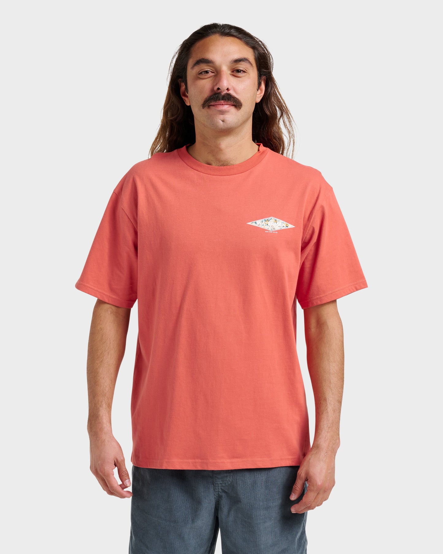 Waterman Diamond Classic T-shirt - Hot Sauce Hot Sauce Quick Silver