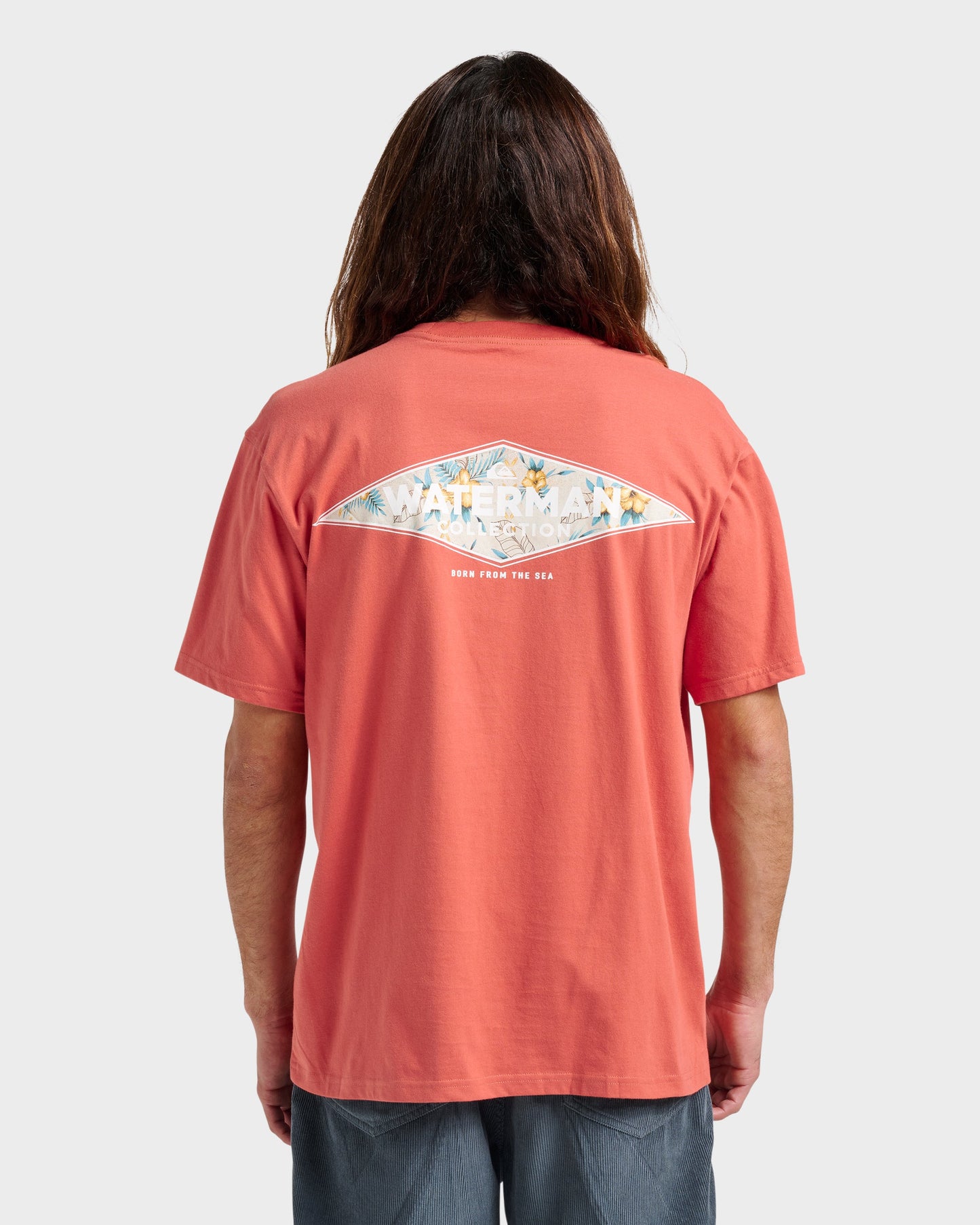 Waterman Diamond Classic T-shirt - Hot Sauce Hot Sauce Quick Silver