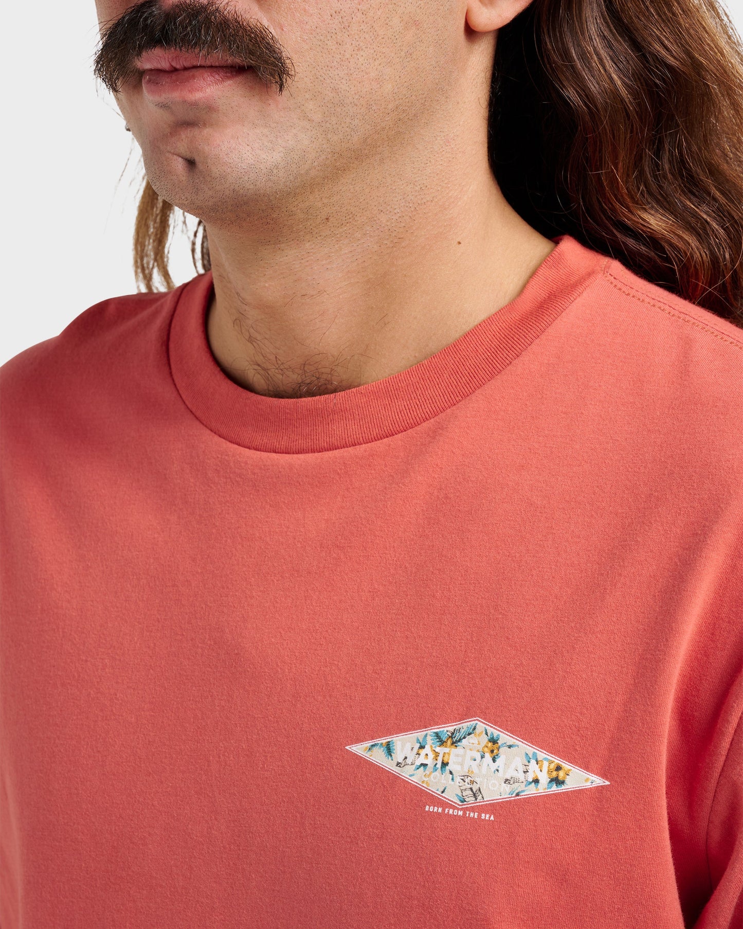 Waterman Diamond Classic T-shirt - Hot Sauce Hot Sauce Quick Silver