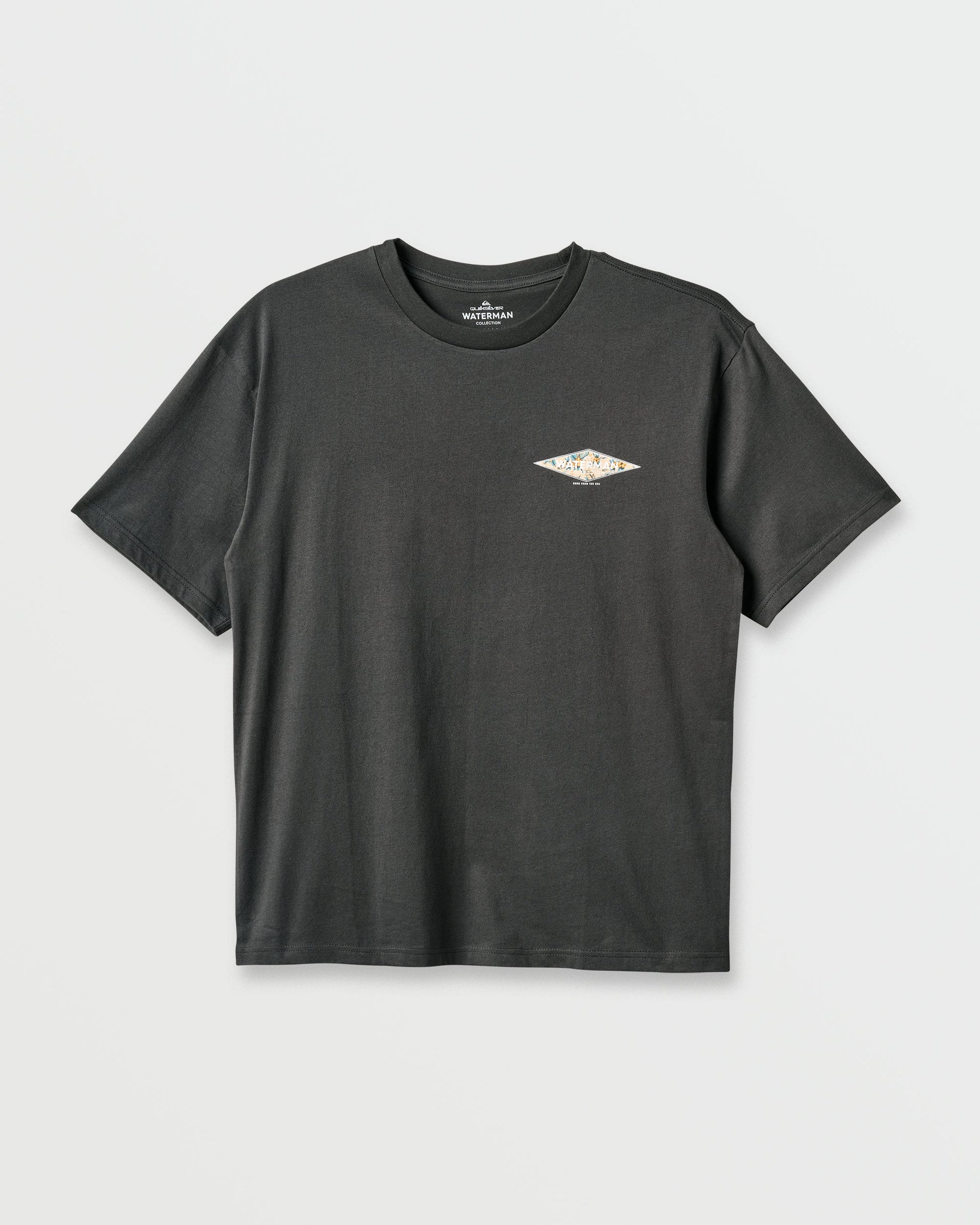 Waterman Diamond Classic T-shirt - Phantom Phantom Quick Silver