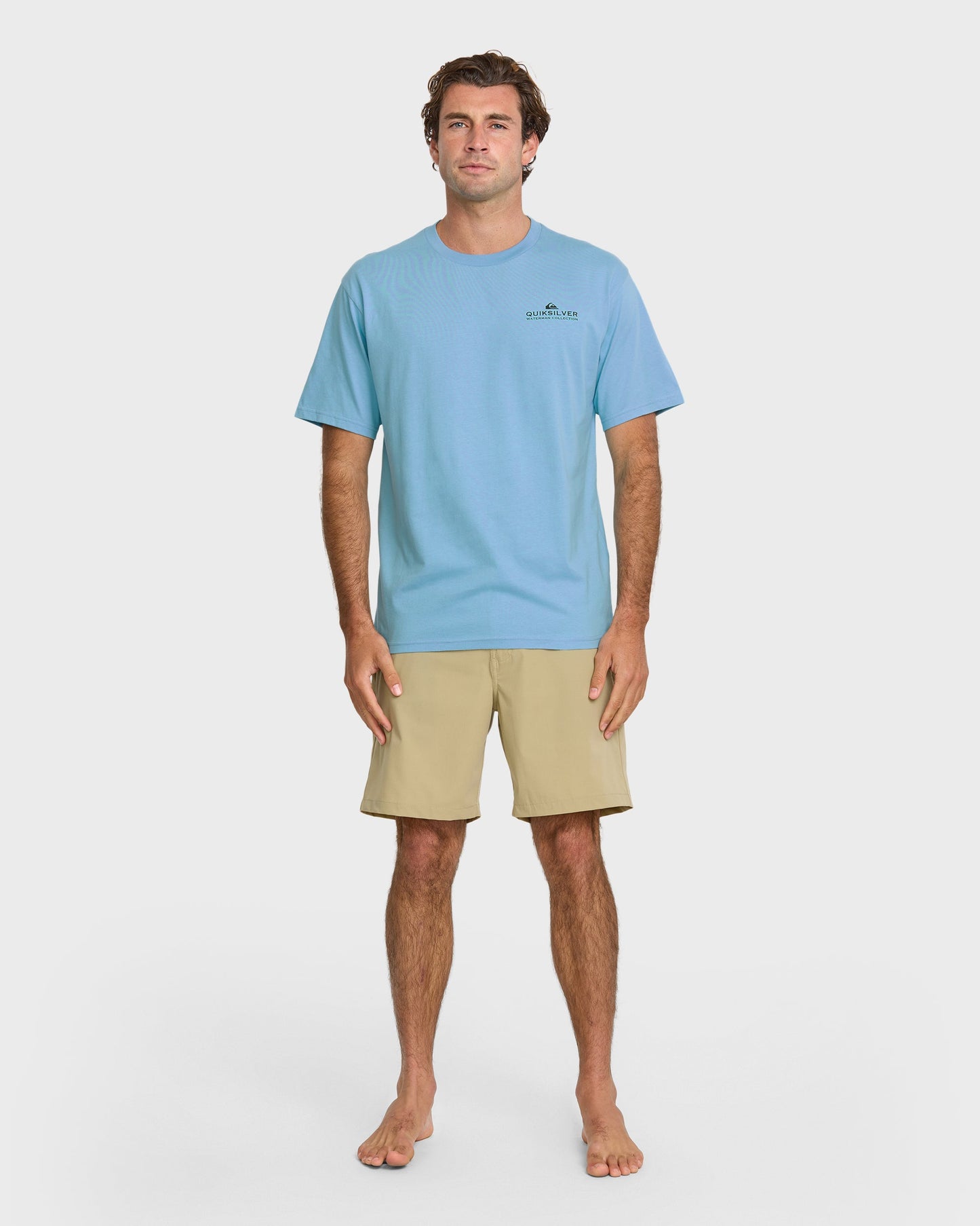 Waterman Fishing Trip Classic T-shirt - Cali Blue Cali Blue Quick Silver