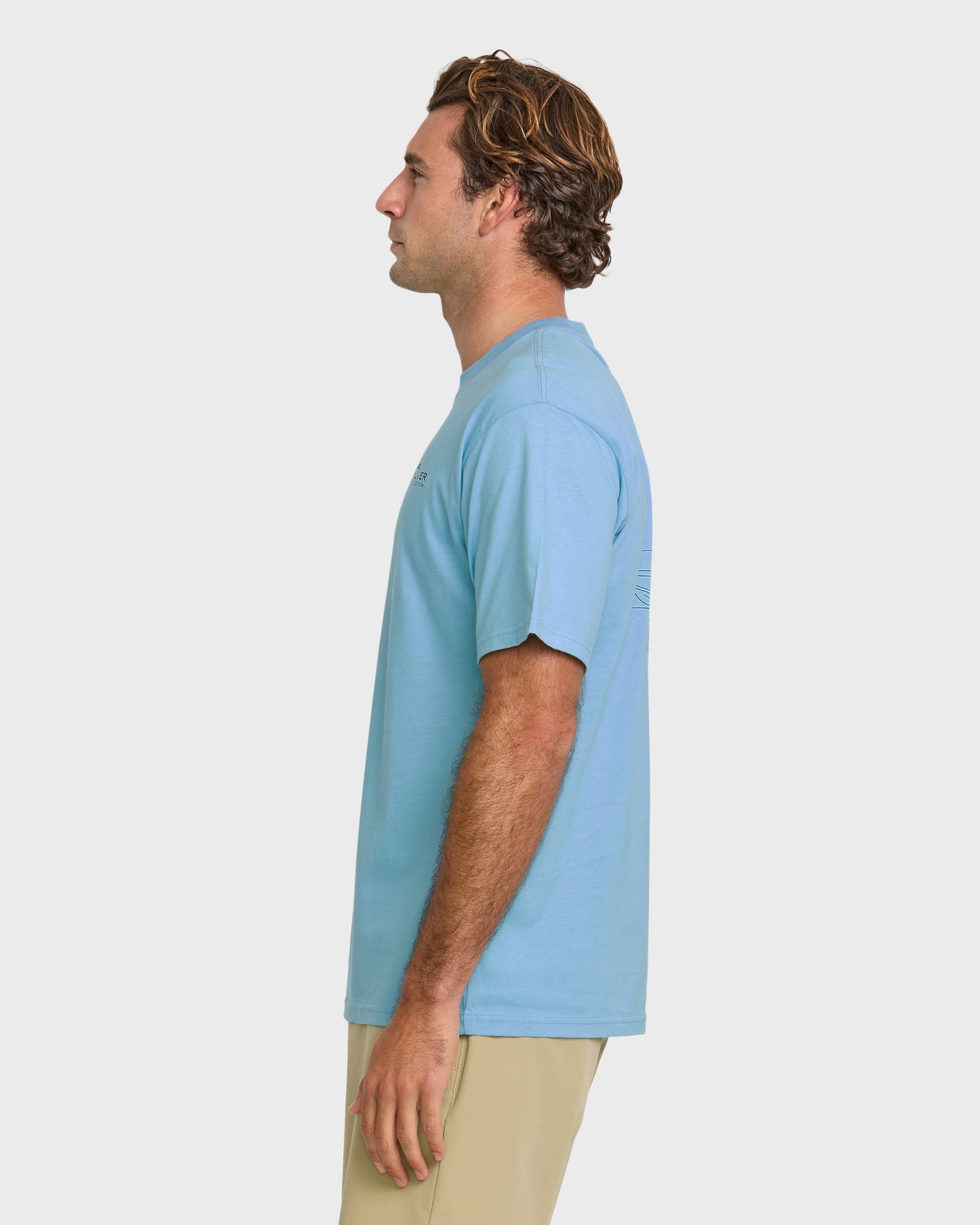 Waterman Fishing Trip Classic T-shirt - Cali Blue Cali Blue Quick Silver