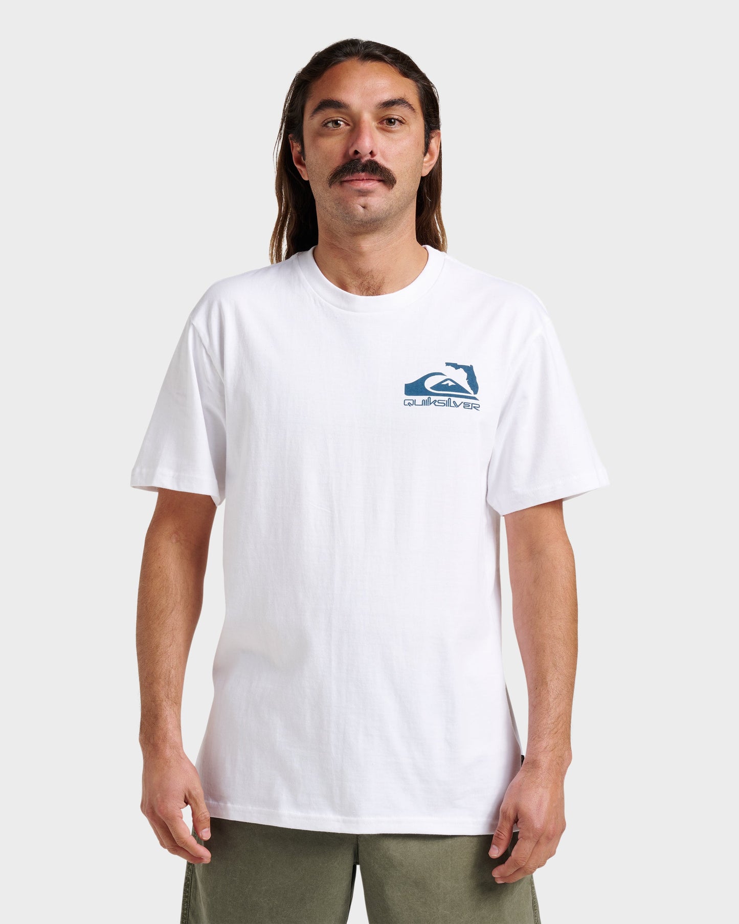 Fl Florida Lookout Point Classic T-shirt - White White Quick Silver