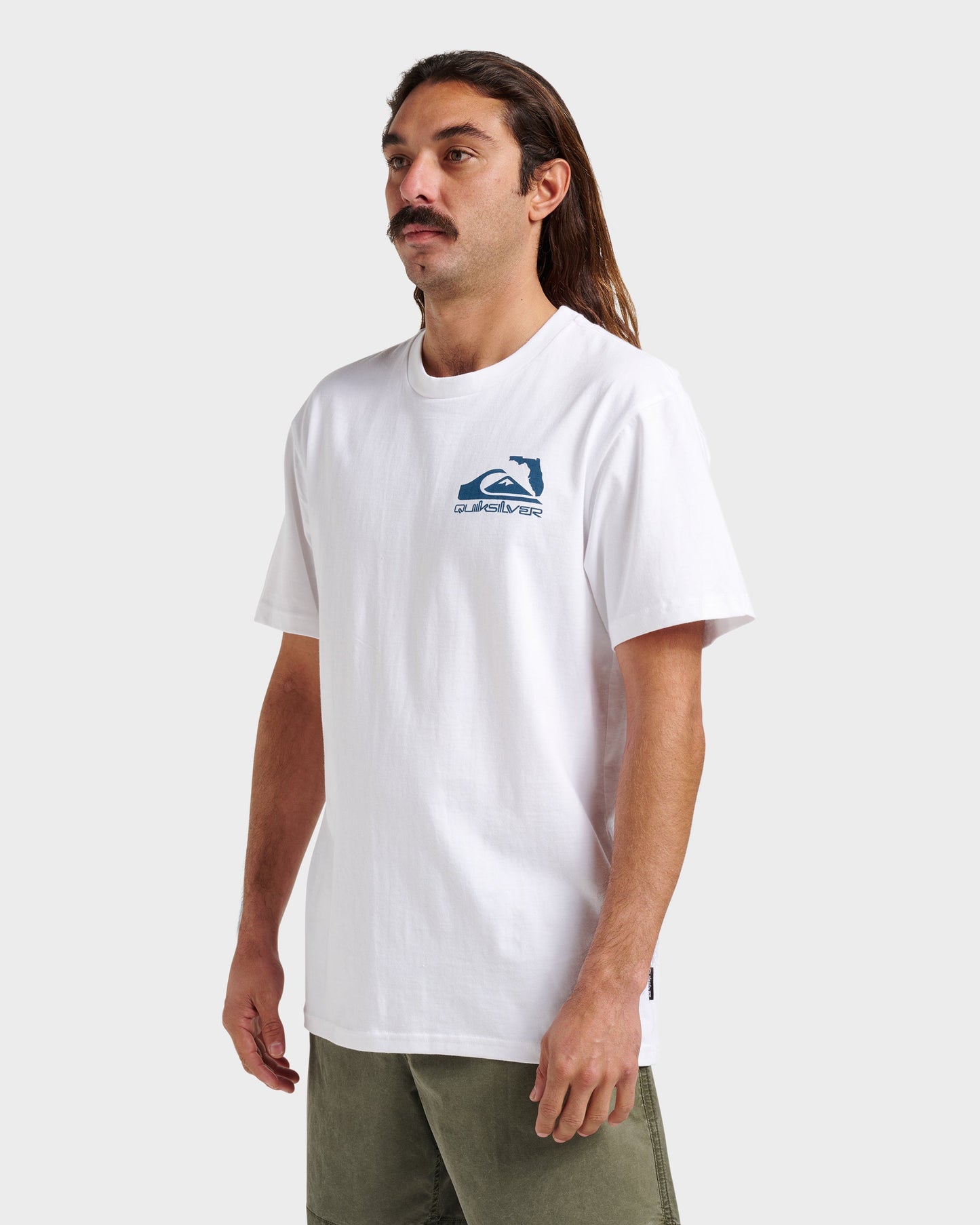 Fl Florida Lookout Point Classic T-shirt - White White Quick Silver
