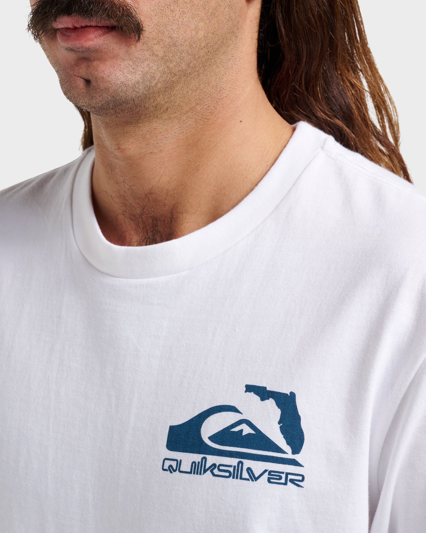 Fl Florida Lookout Point Classic T-shirt - White White Quick Silver