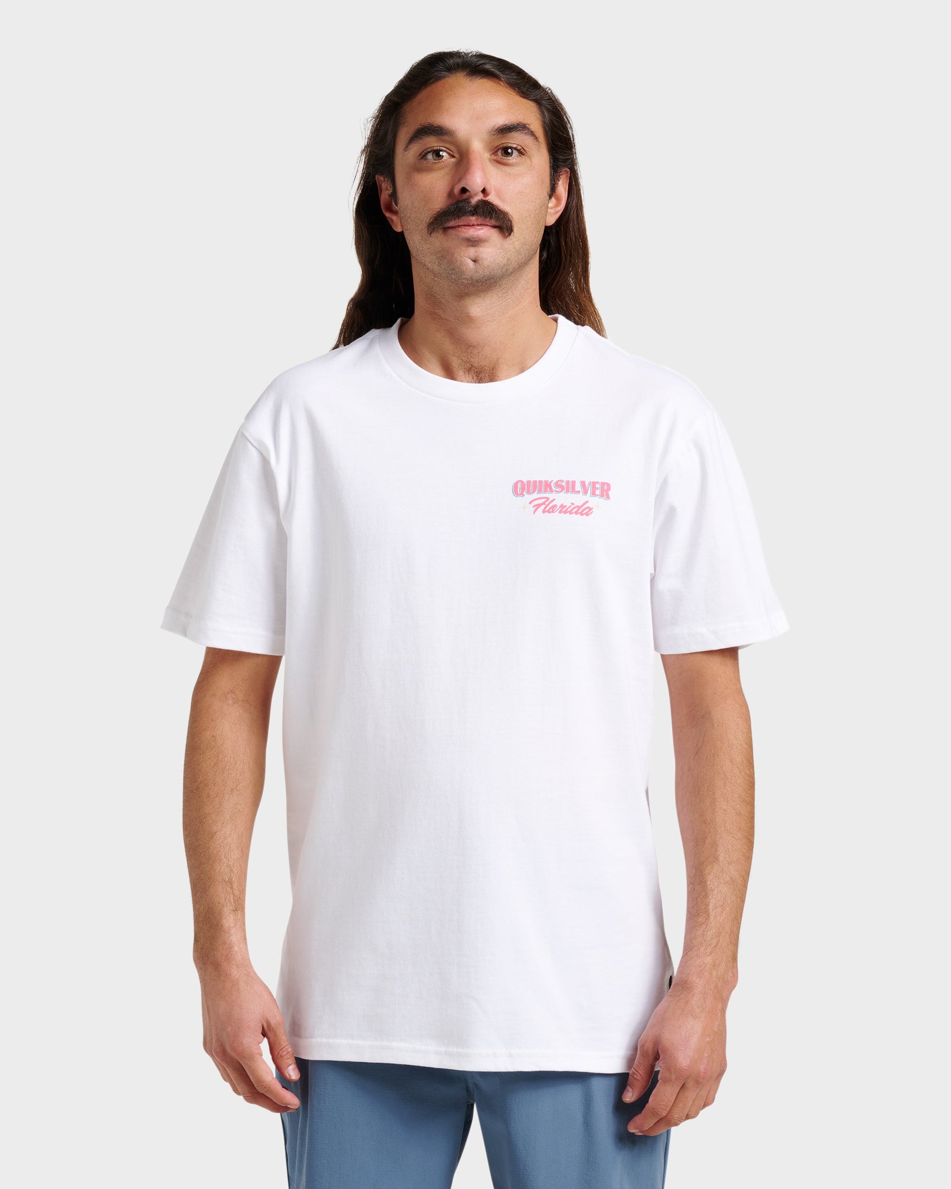 Fl Florida Time Classic T-shirt - White White Quick Silver