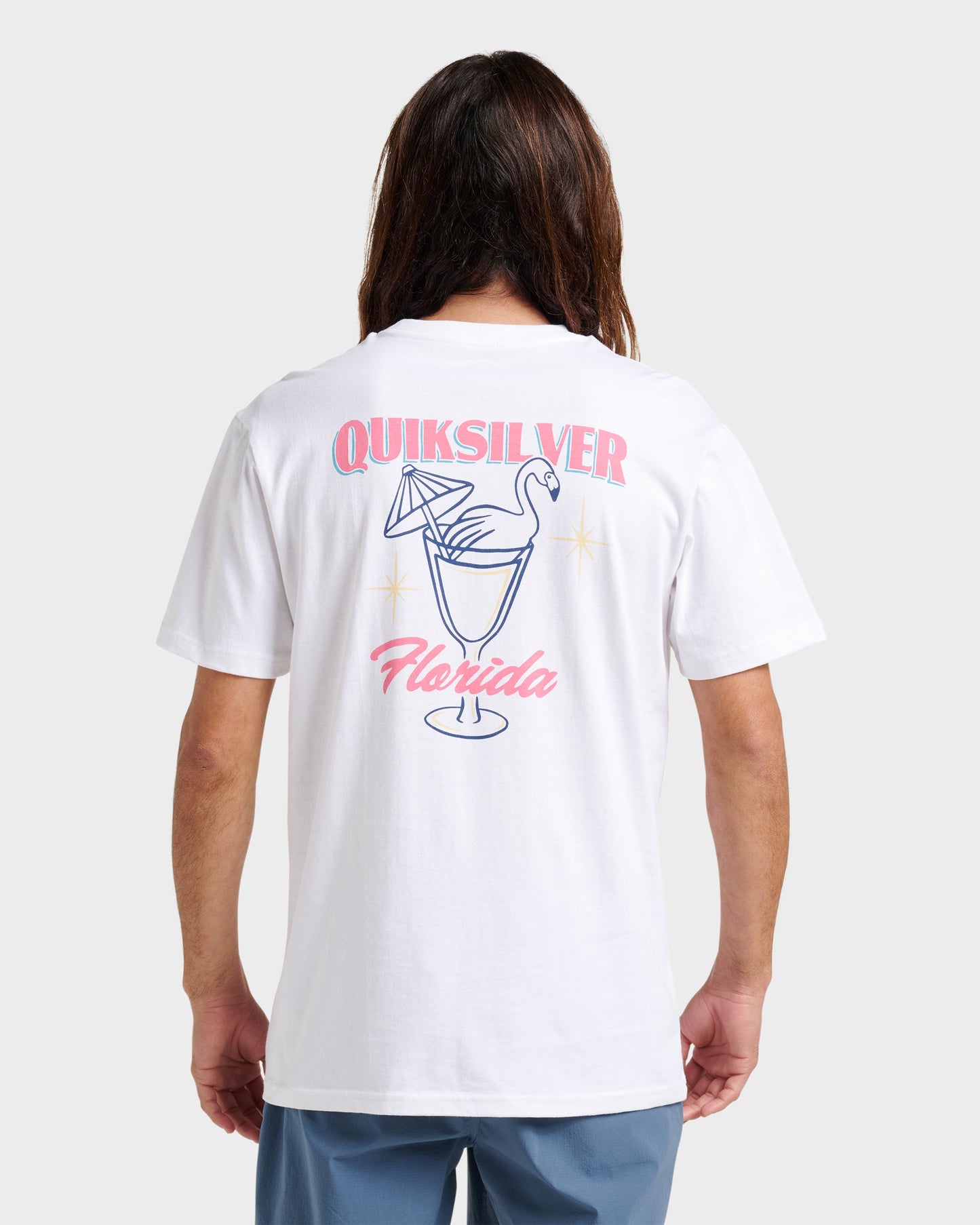 Fl Florida Time Classic T-shirt - White White Quick Silver