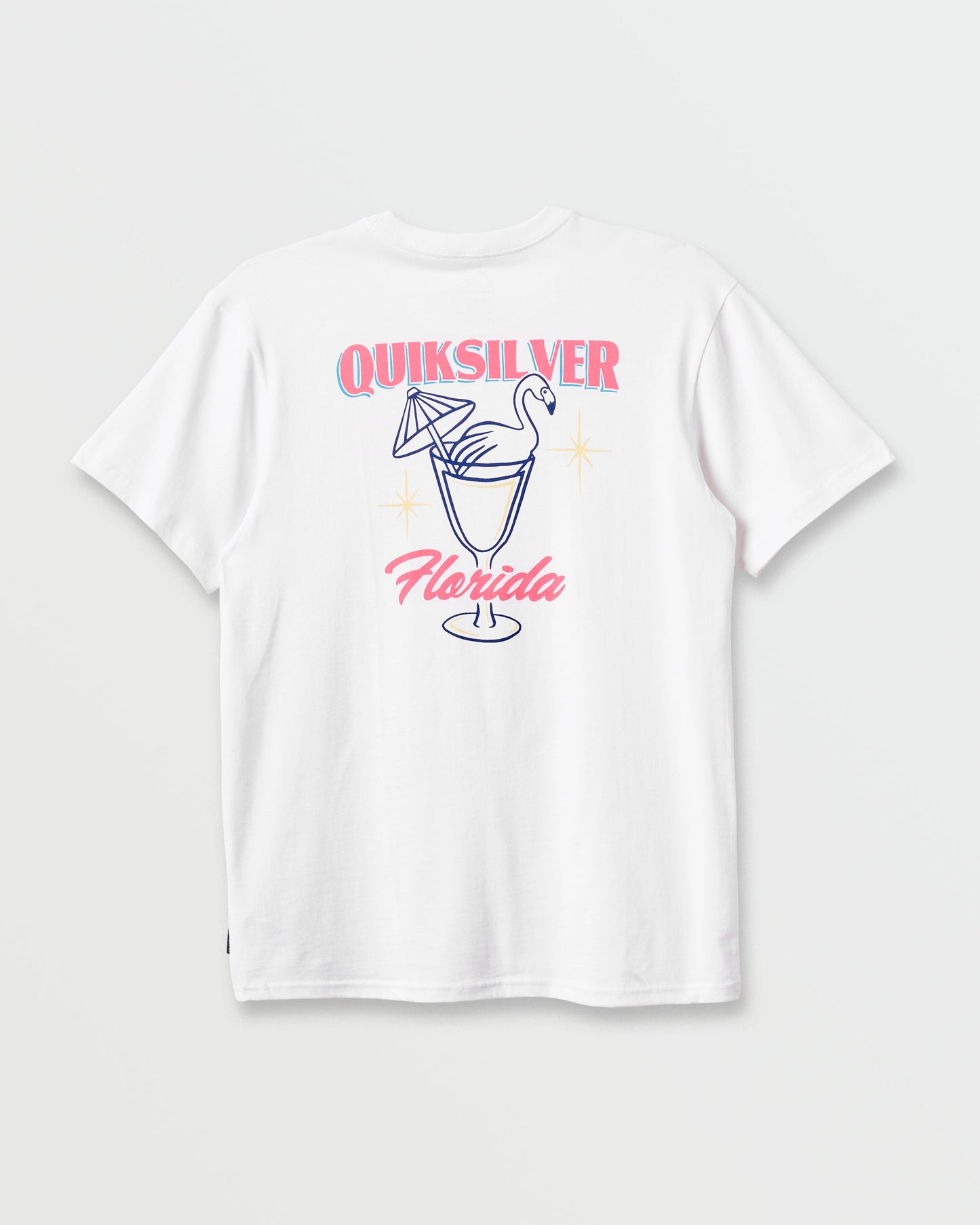 Fl Florida Time Classic T-shirt - White White Quick Silver