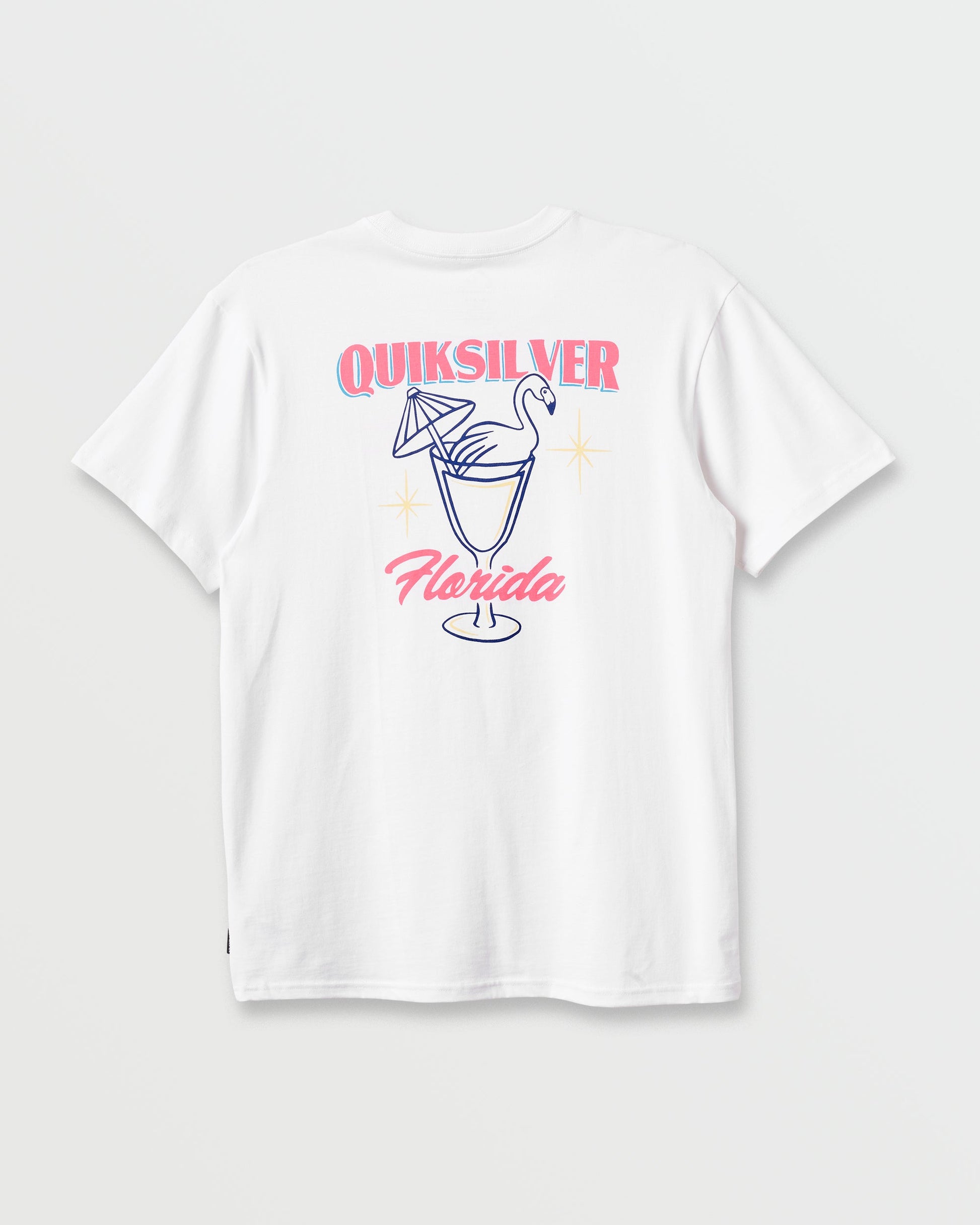 Fl Florida Time Classic T-shirt - White White Quick Silver
