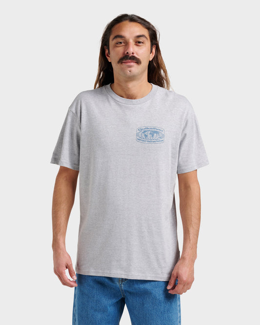 Global Local Classic T-shirt - Athletic Gray Athletic Gray Quick Silver