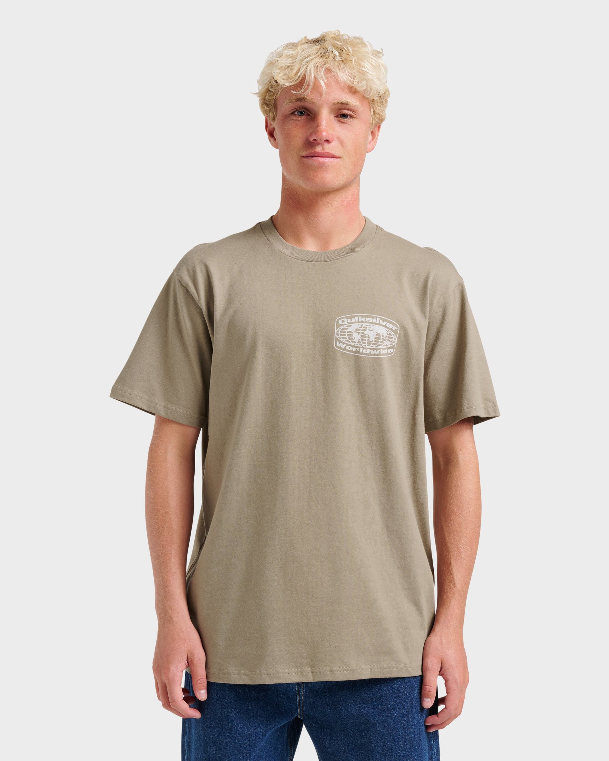 Global Local Classic T-shirt - Fallen Rock Fallen Rock Quick Silver