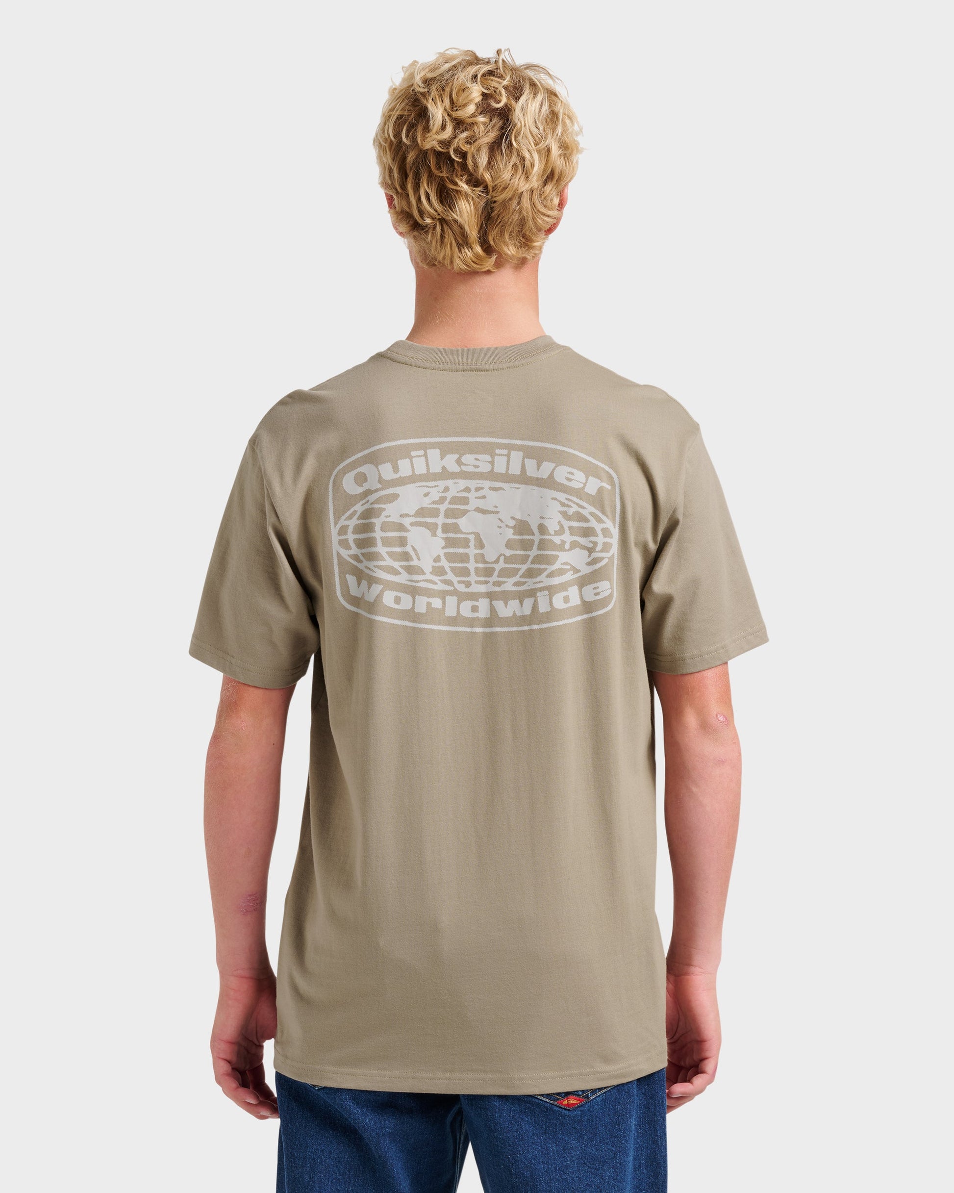 Global Local Classic T-shirt - Fallen Rock Fallen Rock Quick Silver