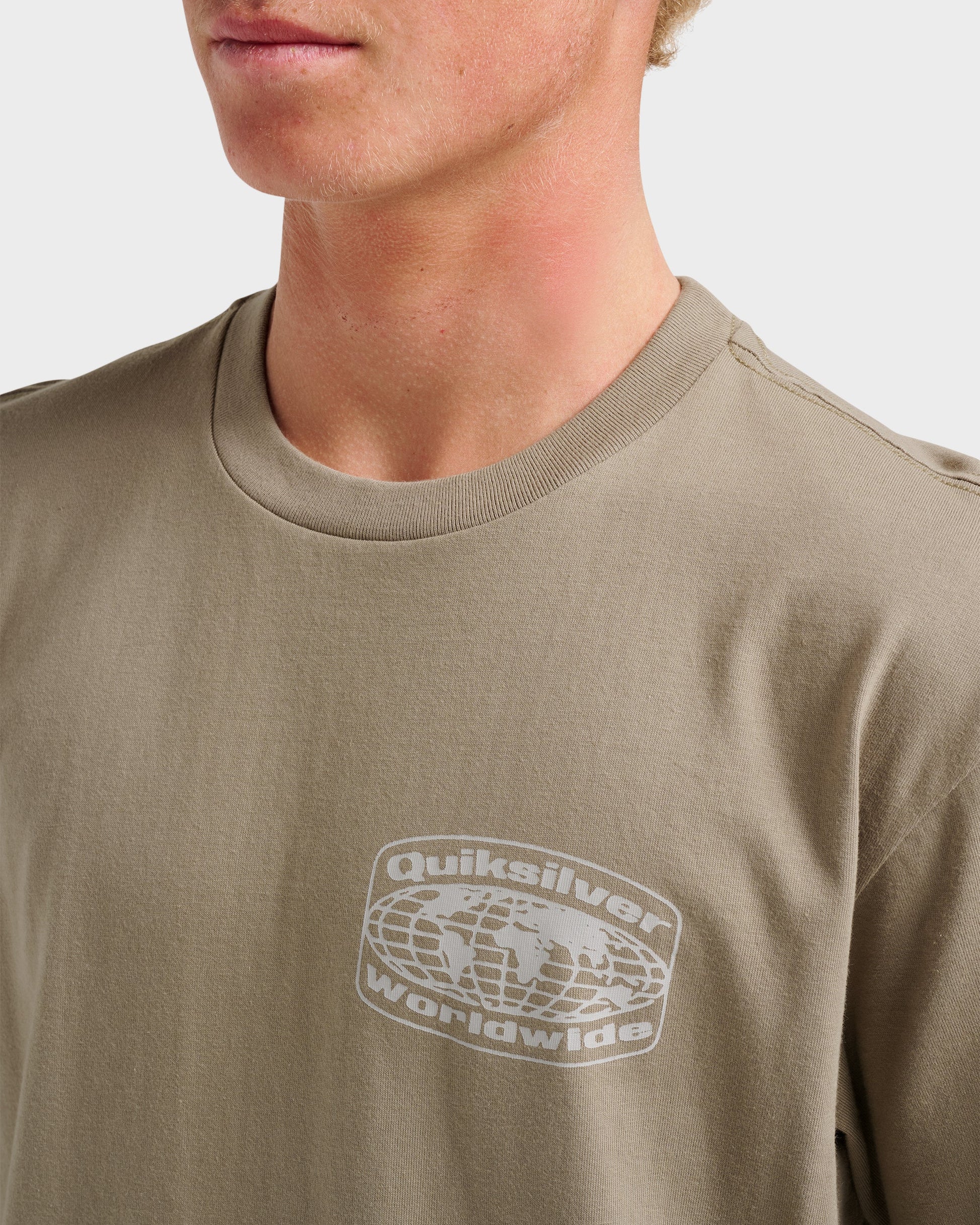 Global Local Classic T-shirt - Fallen Rock Fallen Rock Quick Silver