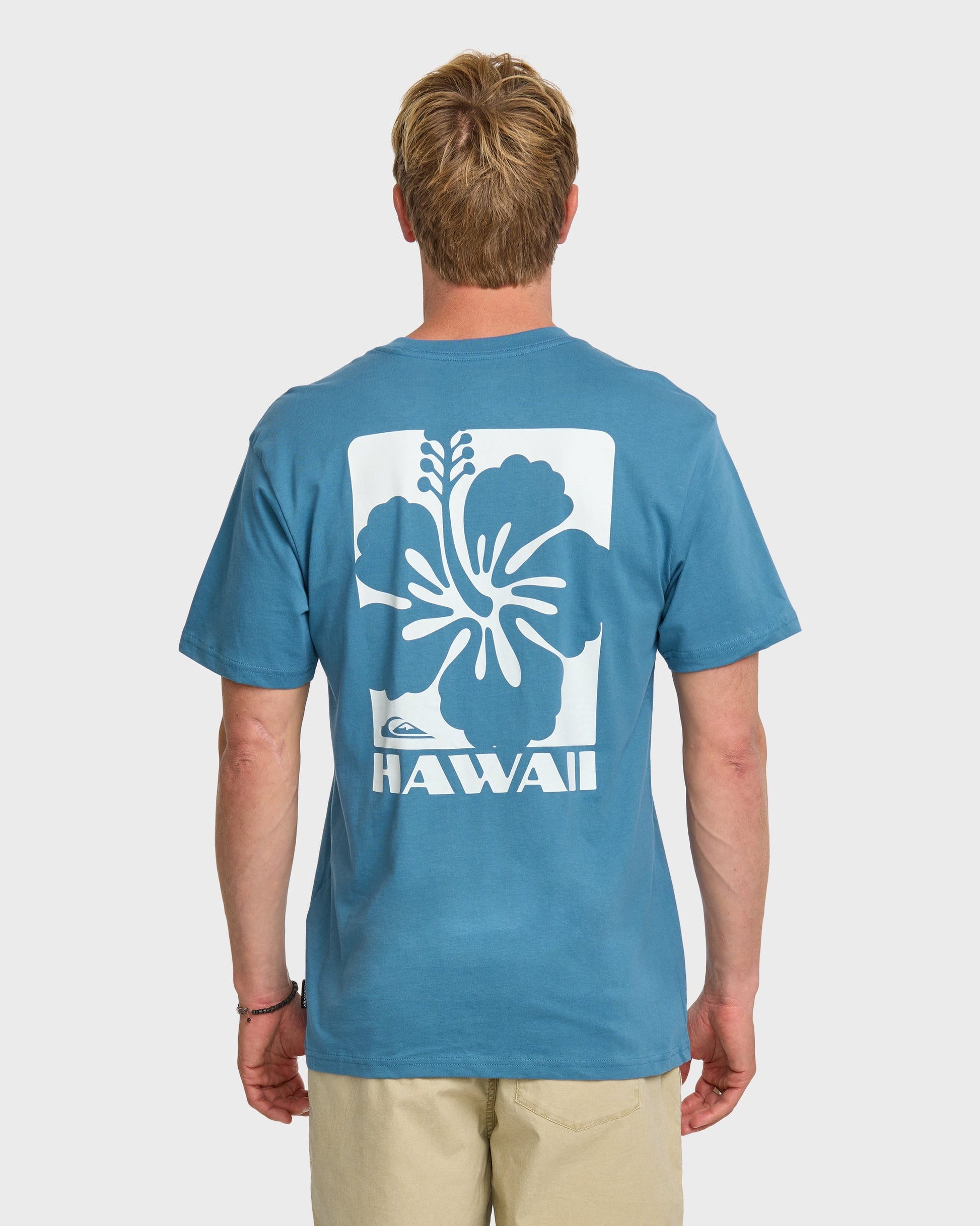Hi Hibiscus Classic T-shirt - Copen Blue Copen Blue Quick Silver