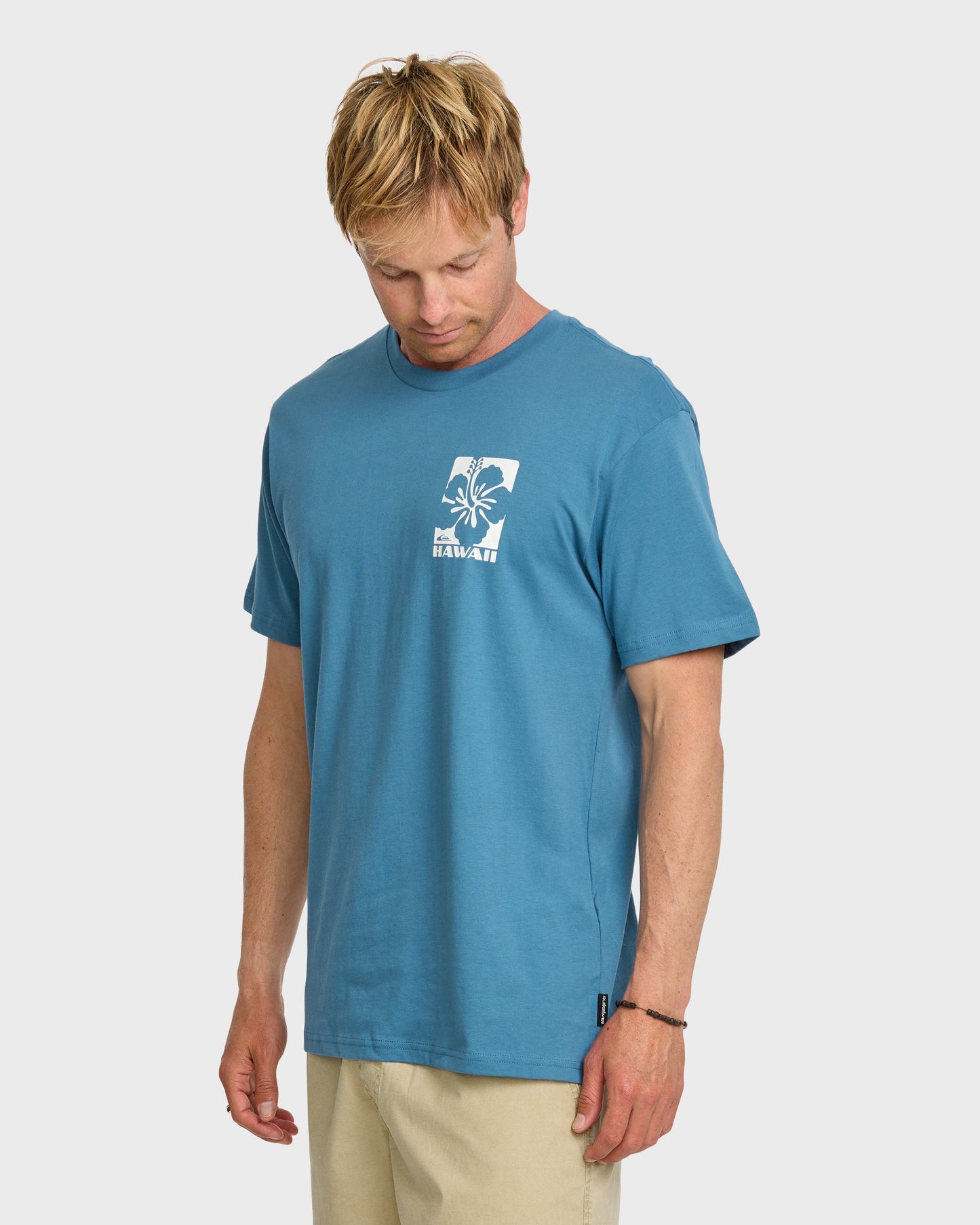 Hi Hibiscus Classic T-shirt - Copen Blue Copen Blue Quick Silver
