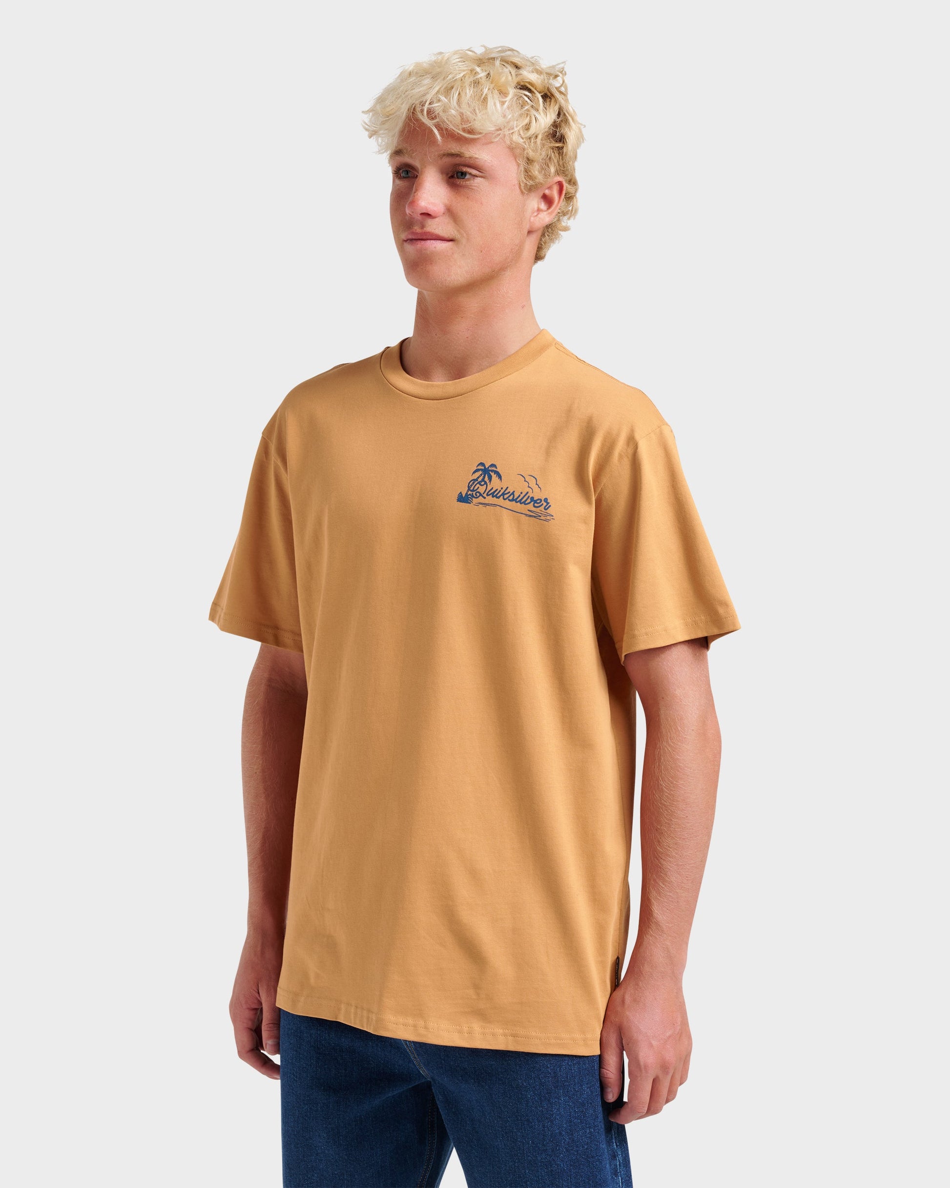 Island Vibin Classic T-shirt - Almond Almond Quick Silver