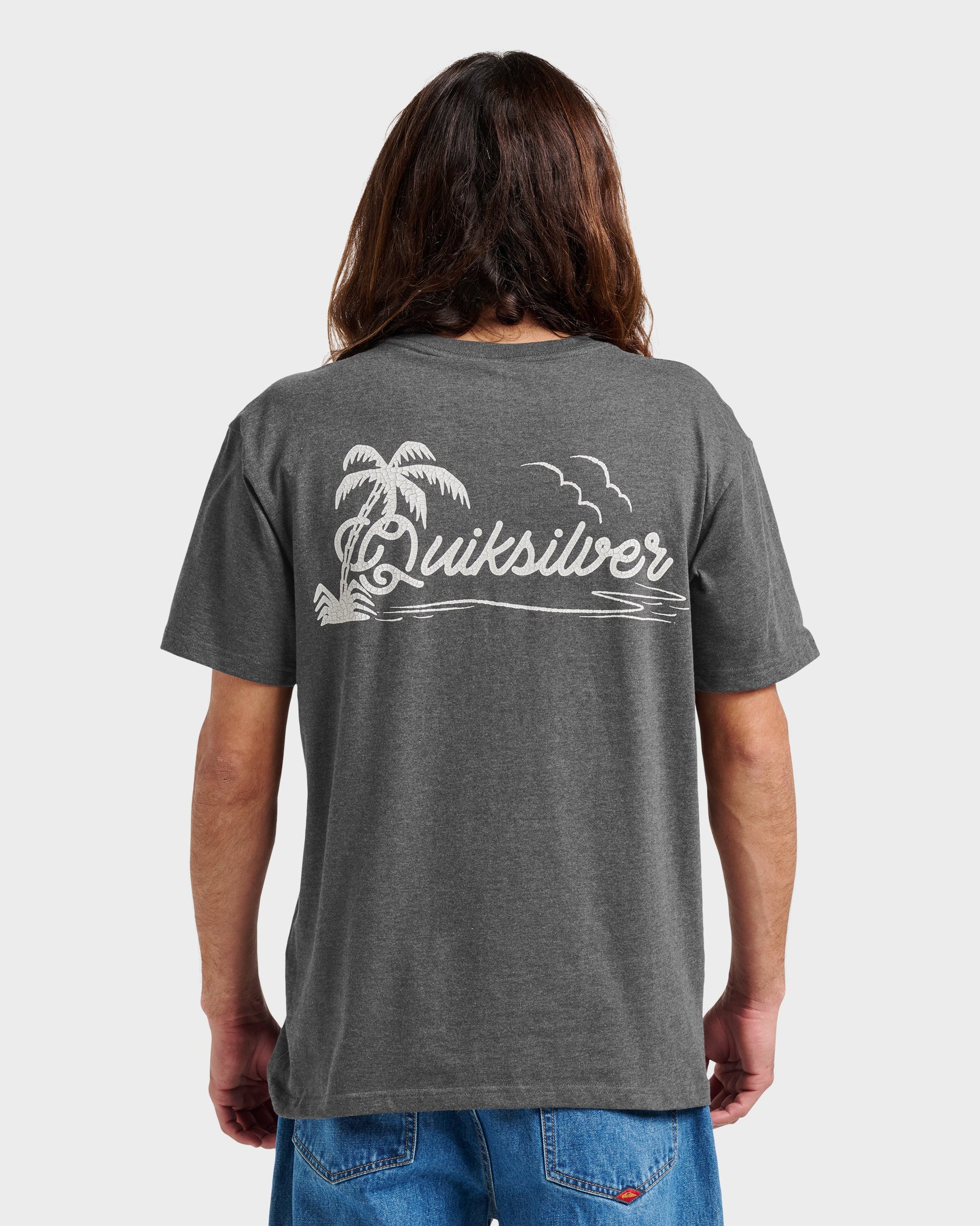Island Vibin Classic T-shirt - Charcoal Heather Charcoal Heather Quick Silver