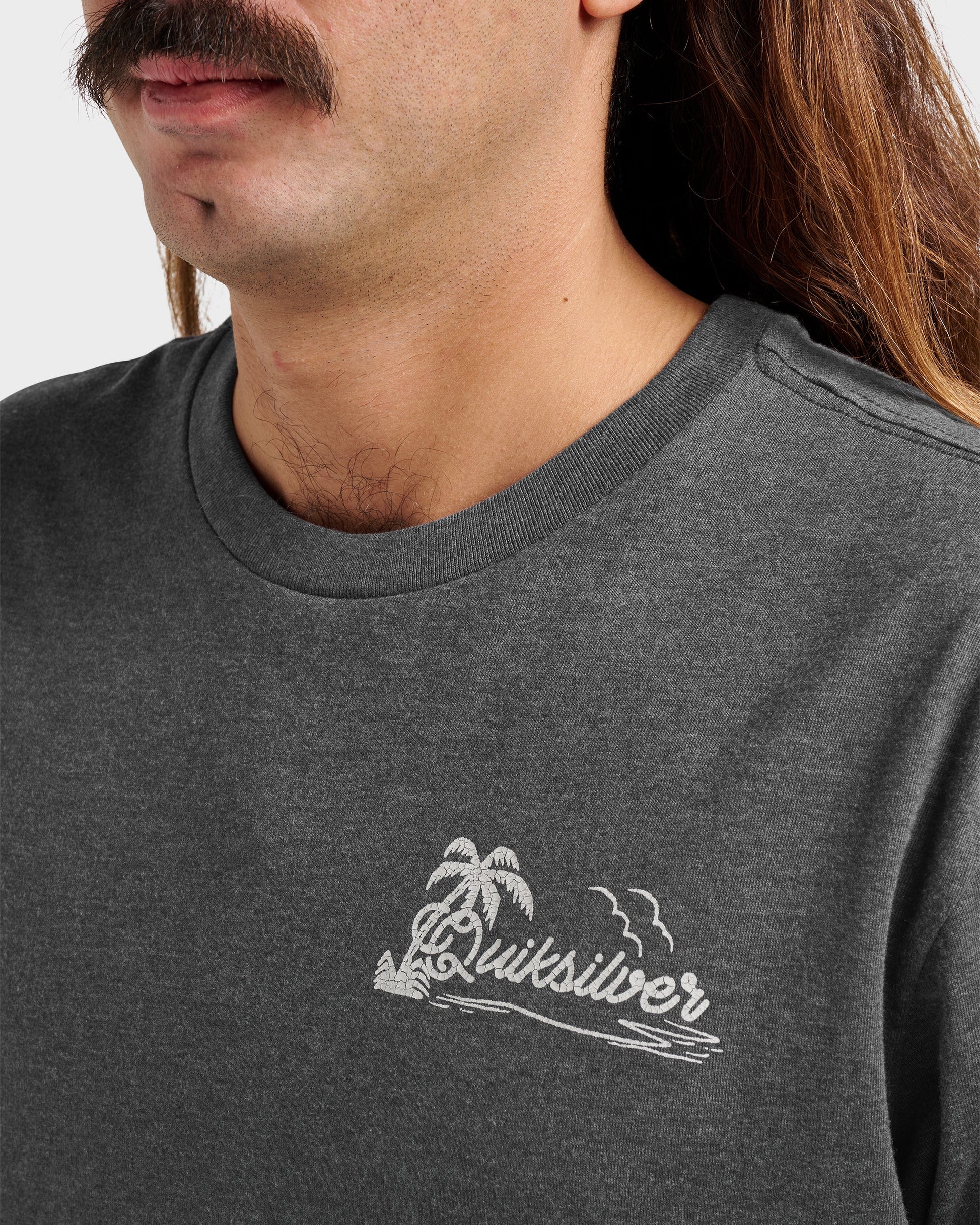 Island Vibin Classic T-shirt - Charcoal Heather Charcoal Heather Quick Silver