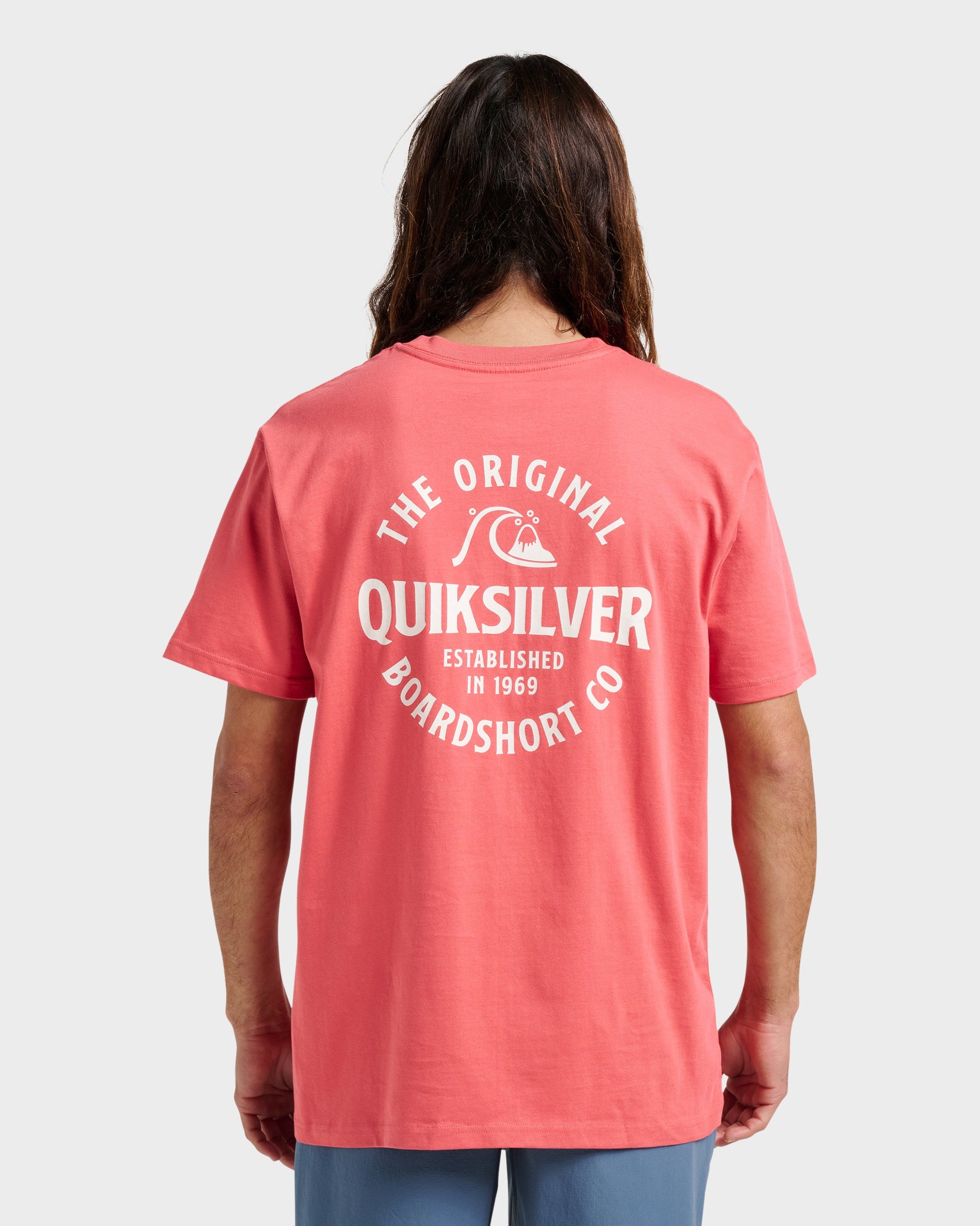 Locked Up Classic T-shirt - Mineral Red Mineral Red Quick Silver