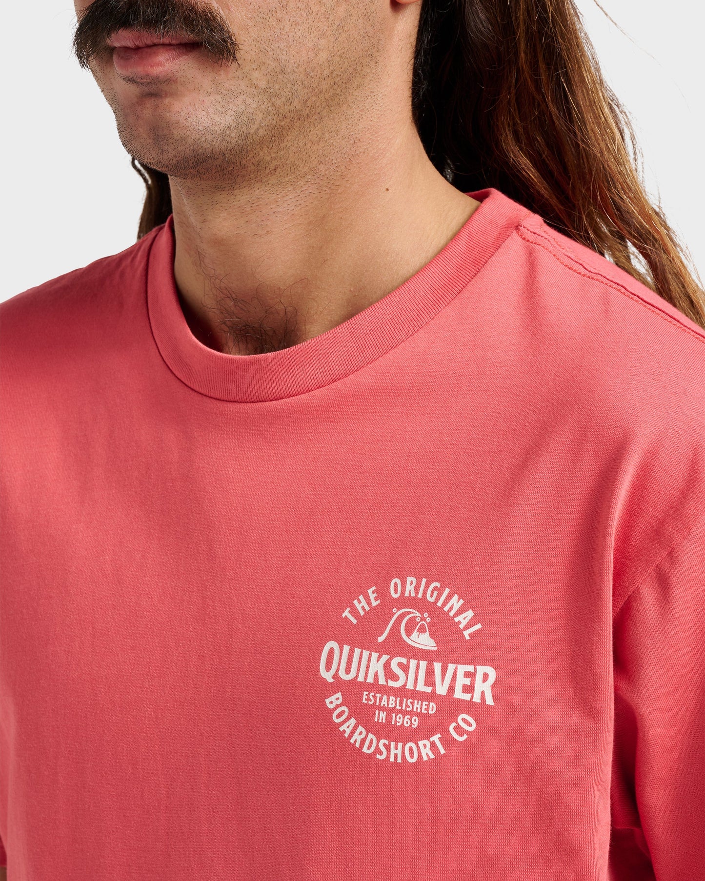 Locked Up Classic T-shirt - Mineral Red Mineral Red Quick Silver