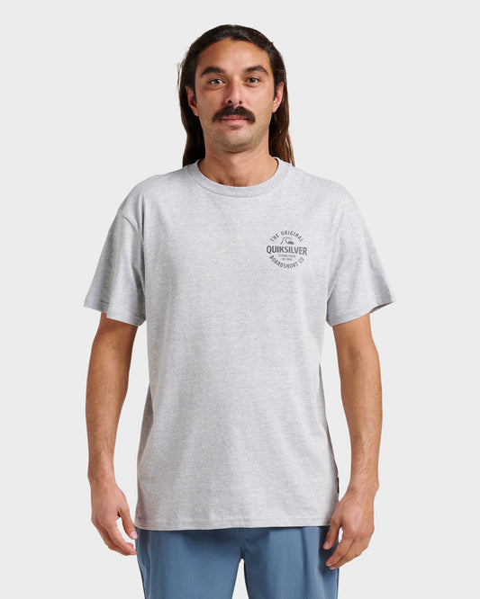 Locked Up Classic T-shirt - Athletic Gray Athletic Gray Quick Silver
