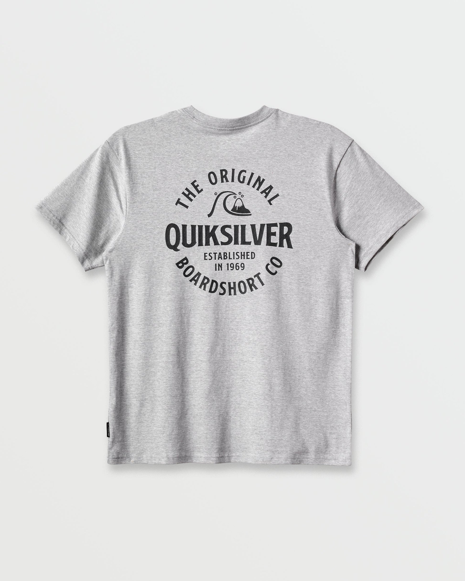 Locked Up Classic T-shirt - Athletic Gray Athletic Gray Quick Silver