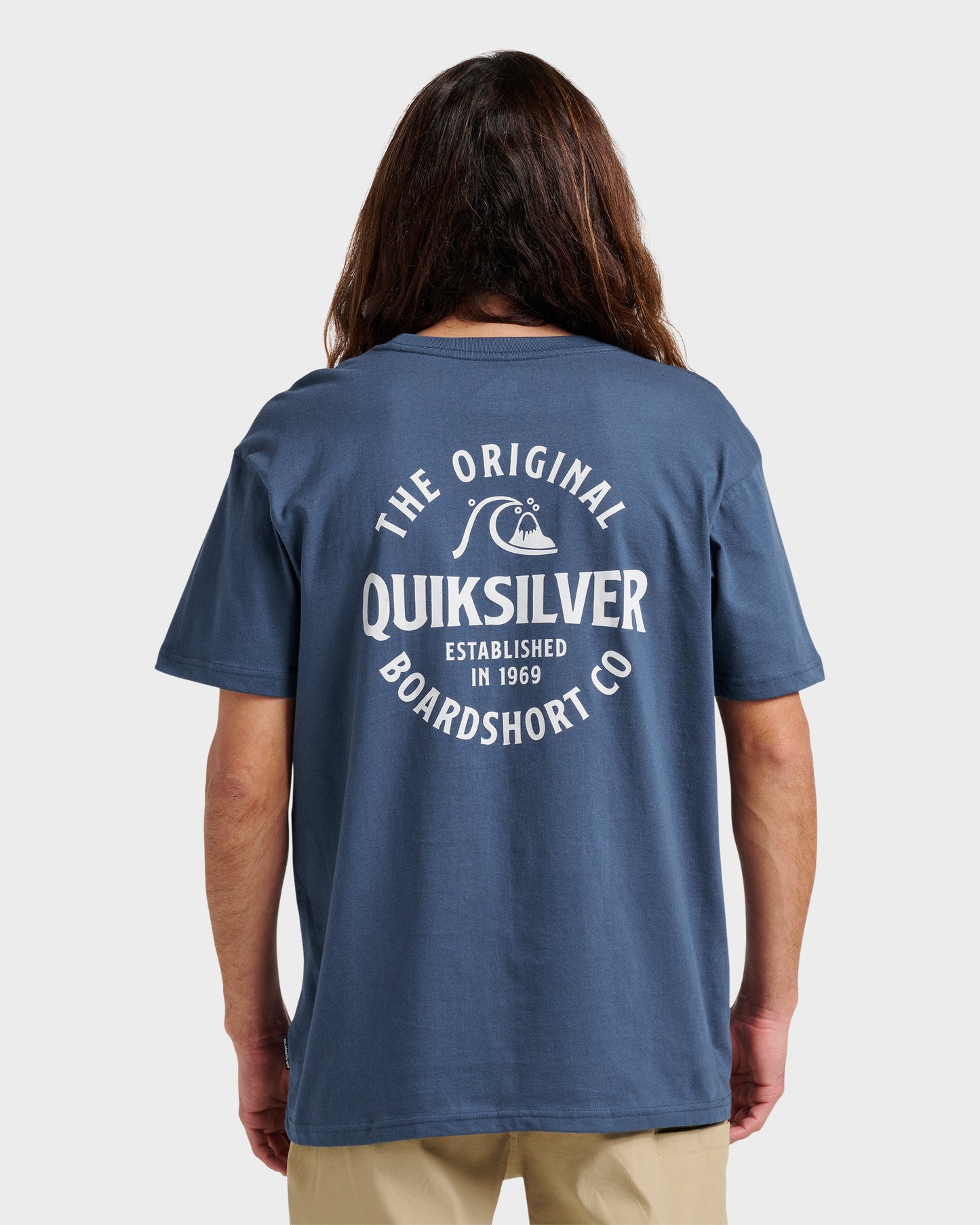 Locked Up Classic T-shirt - Navy Navy Quick Silver