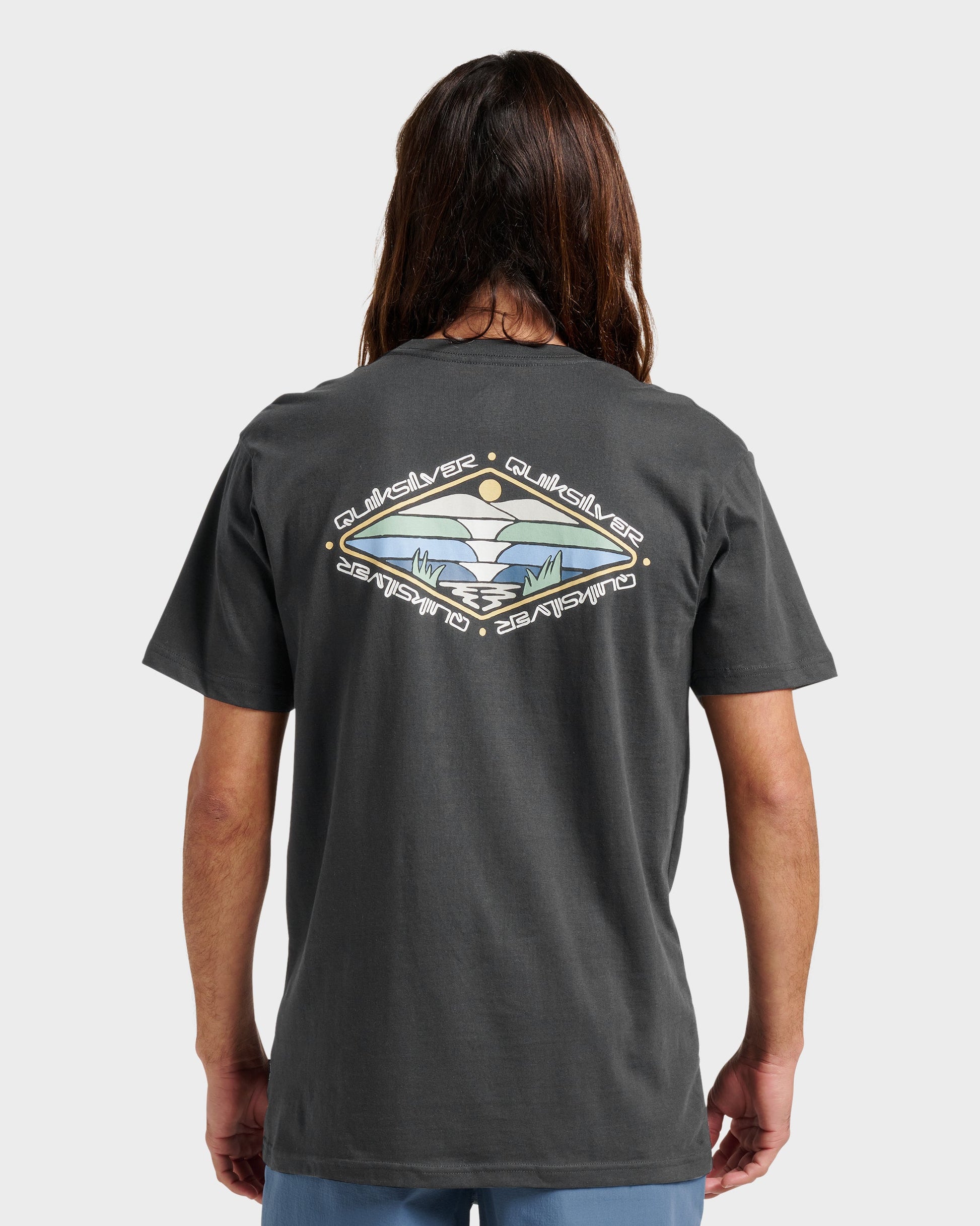 Peak Day Classic T-shirt - Black Black Quick Silver