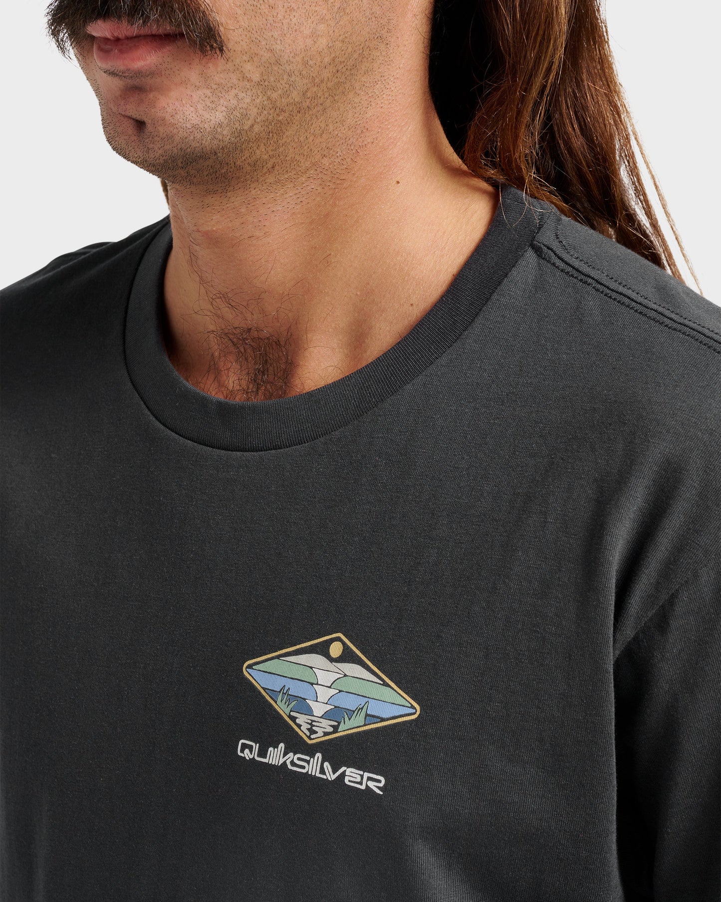 Peak Day Classic T-shirt - Black Black Quick Silver