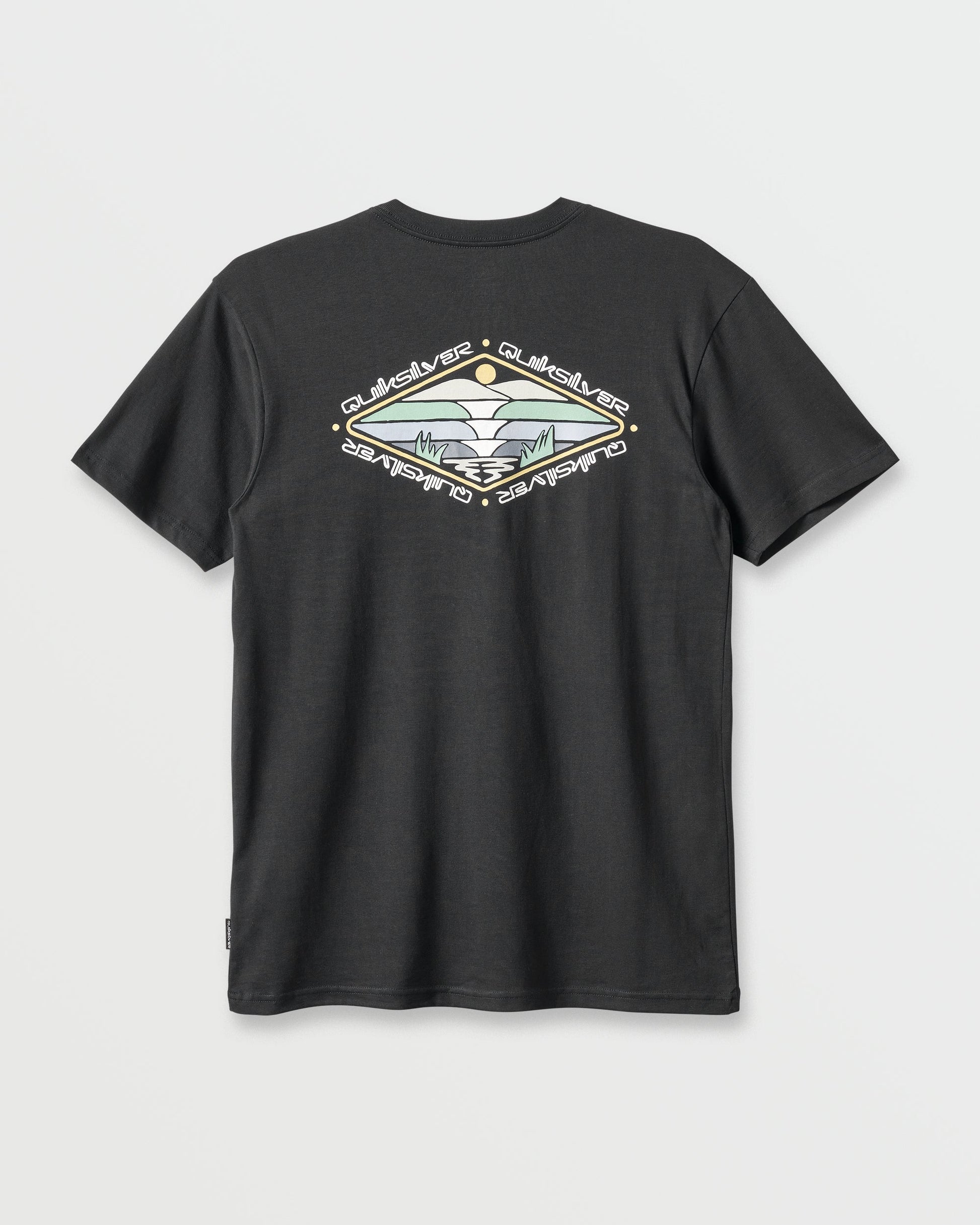 Peak Day Classic T-shirt - Black Black Quick Silver