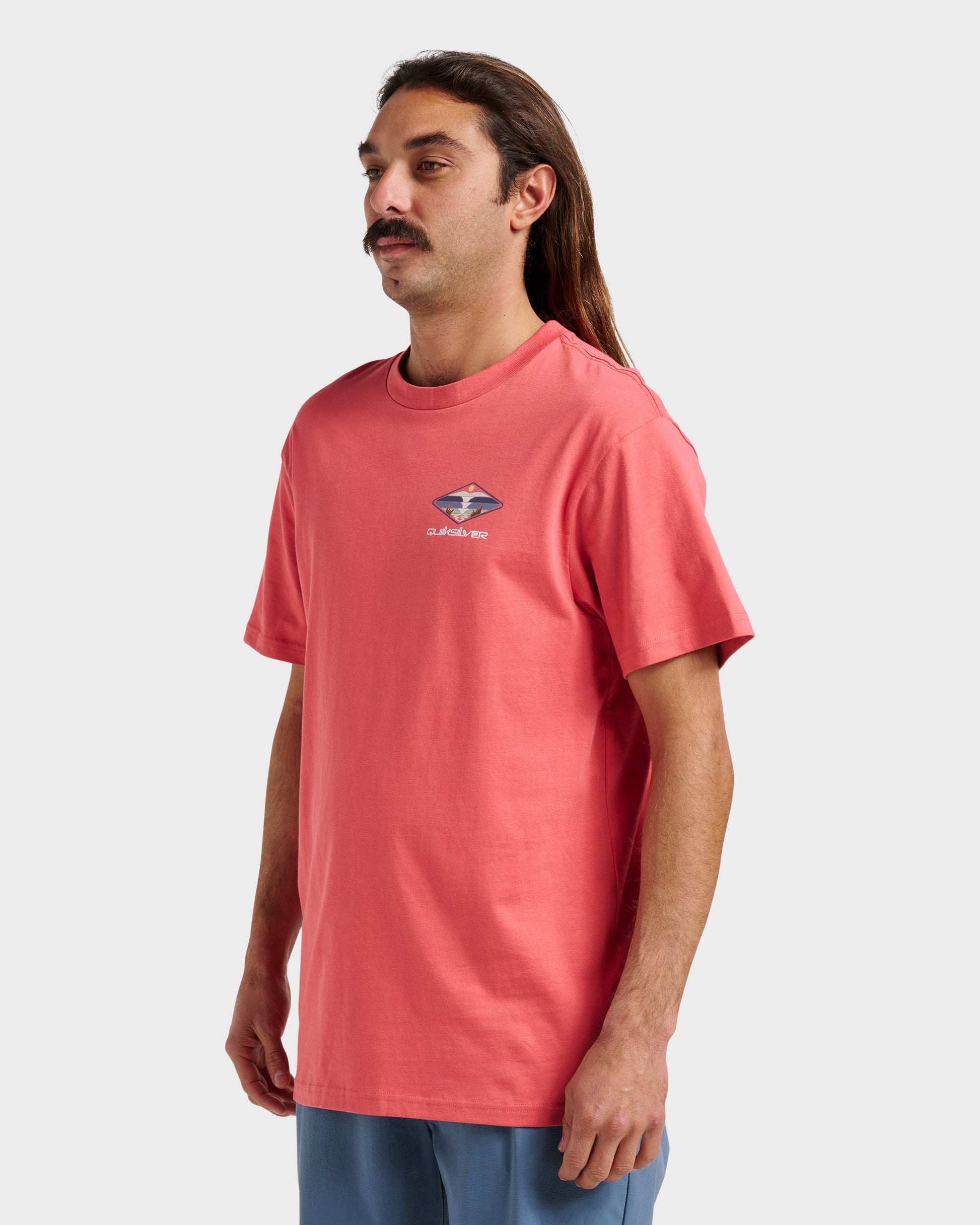 Peak Day Classic T-shirt - Mineral Red Mineral Red Quick Silver