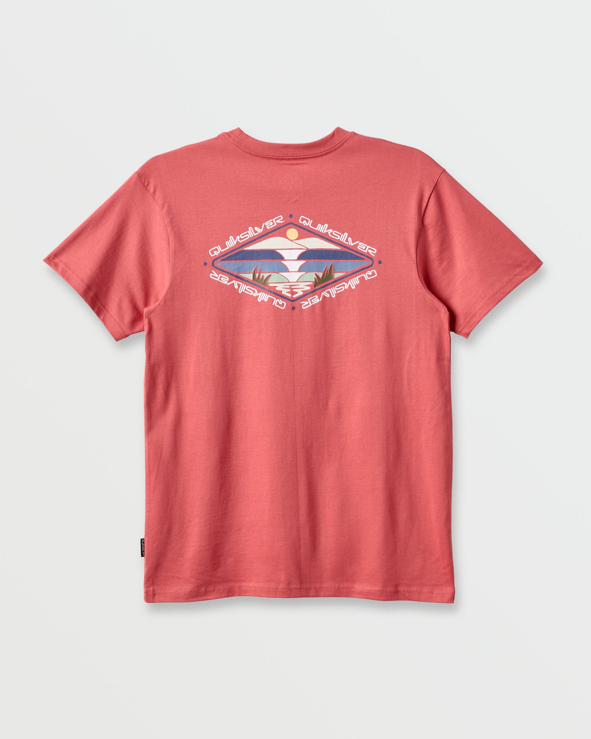 Peak Day Classic T-shirt - Mineral Red Mineral Red Quick Silver