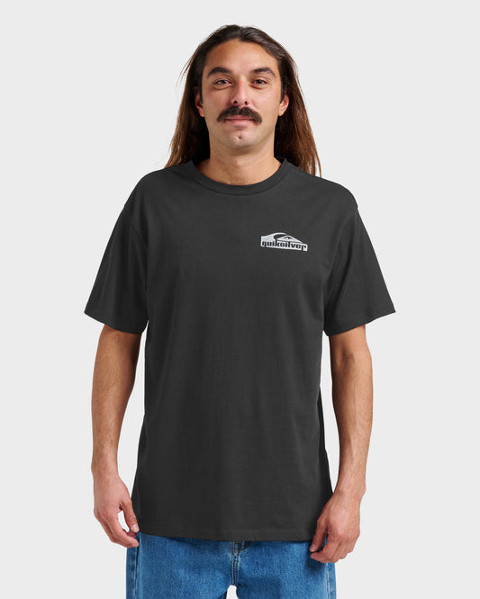 Push Threw Classic T-shirt - Black Black Quick Silver