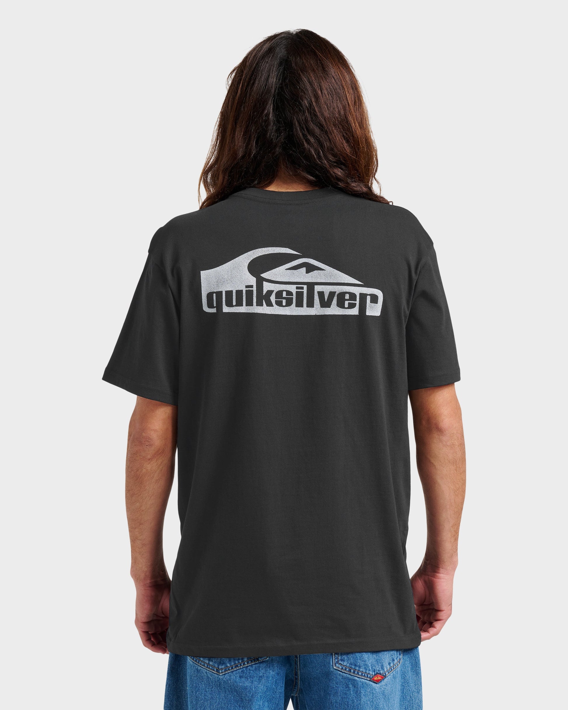 Push Threw Classic T-shirt - Black Black Quick Silver